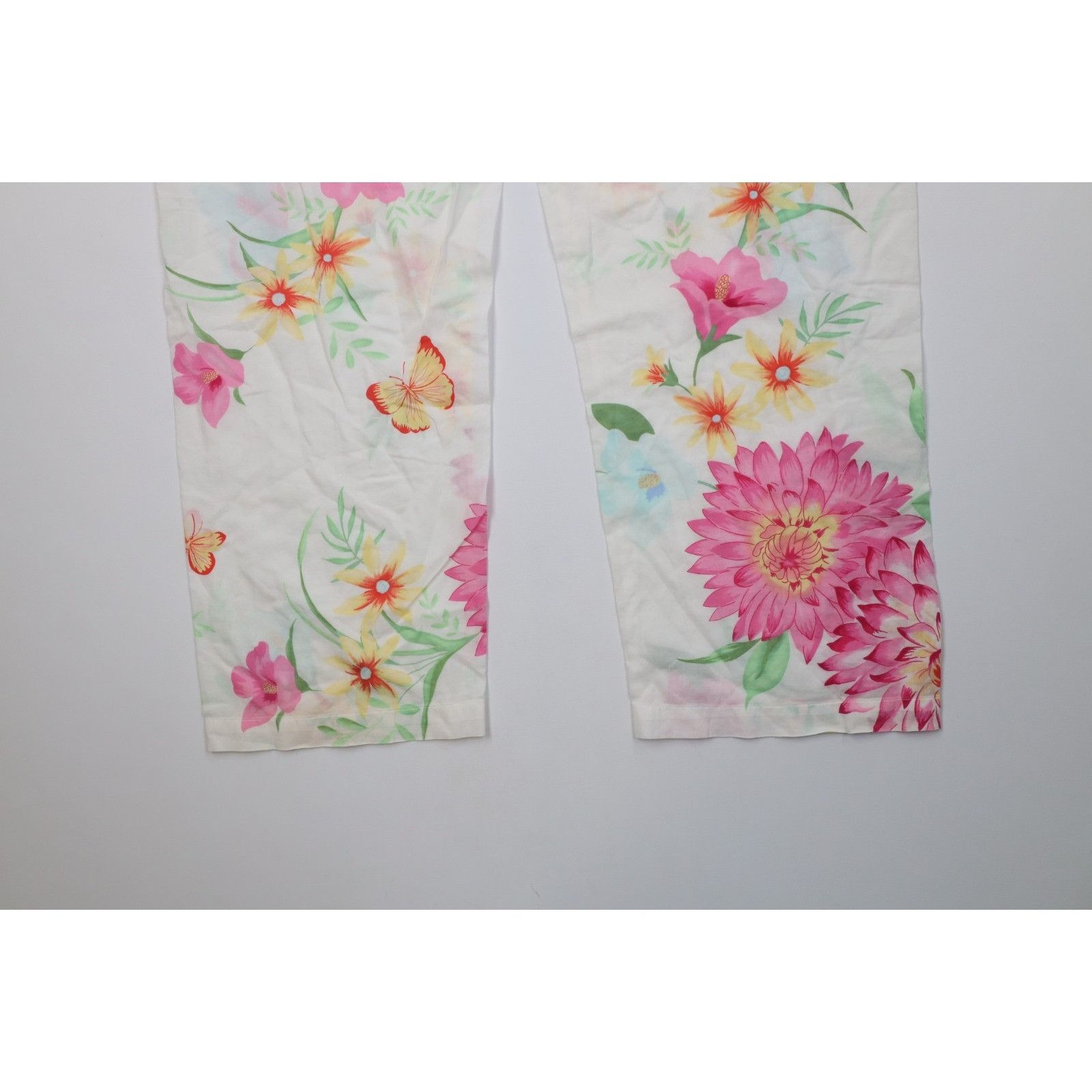 Victoria's Secret Vintage Victoria's Secret 2 Piece Flower Butterfly Pajamas Size M / US 6-8 / IT 42-44 - 19 Thumbnail