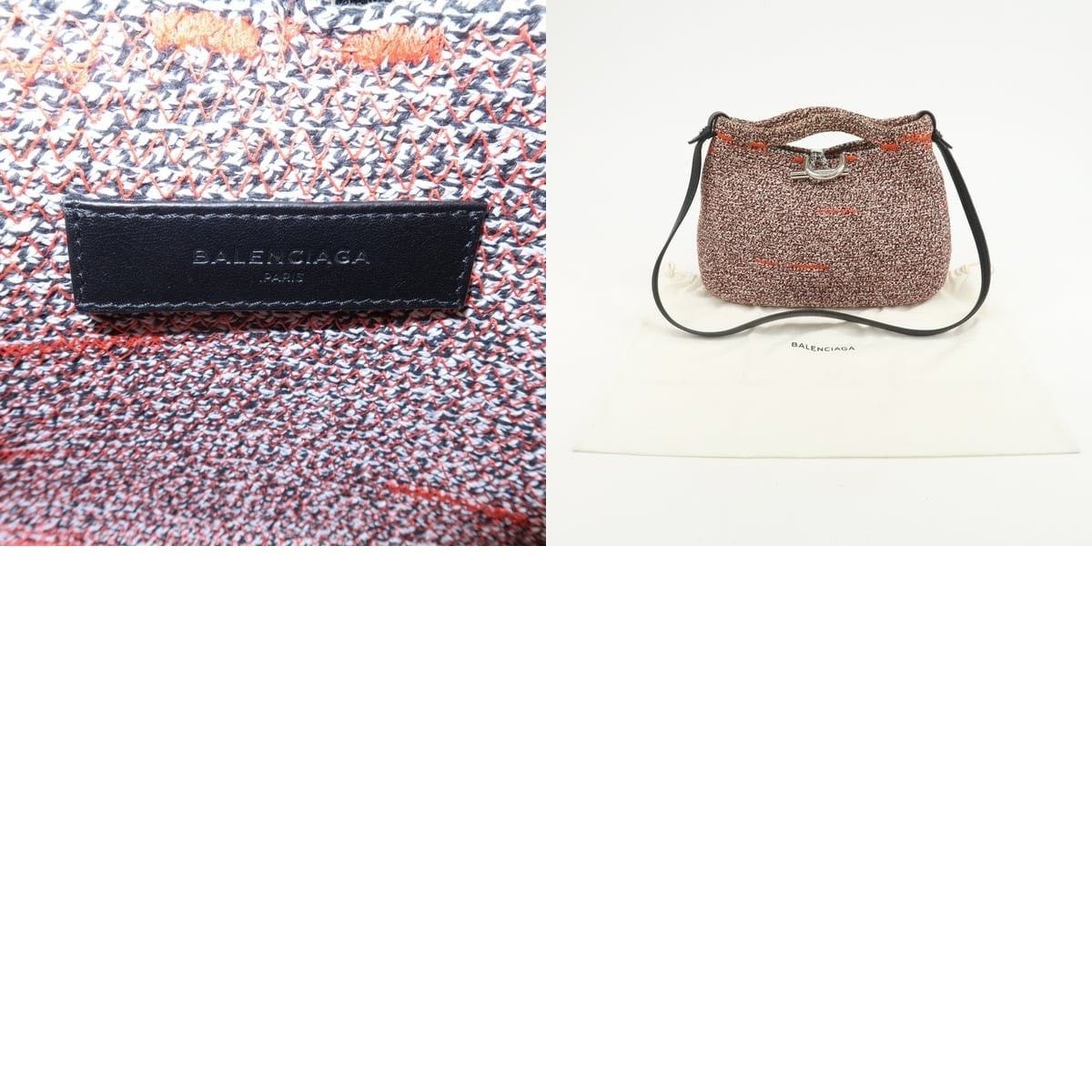 Balenciaga Balenciaga Zigzagger Canvas & Leather Shoulder Bag Size ONE SIZE - 8 Thumbnail