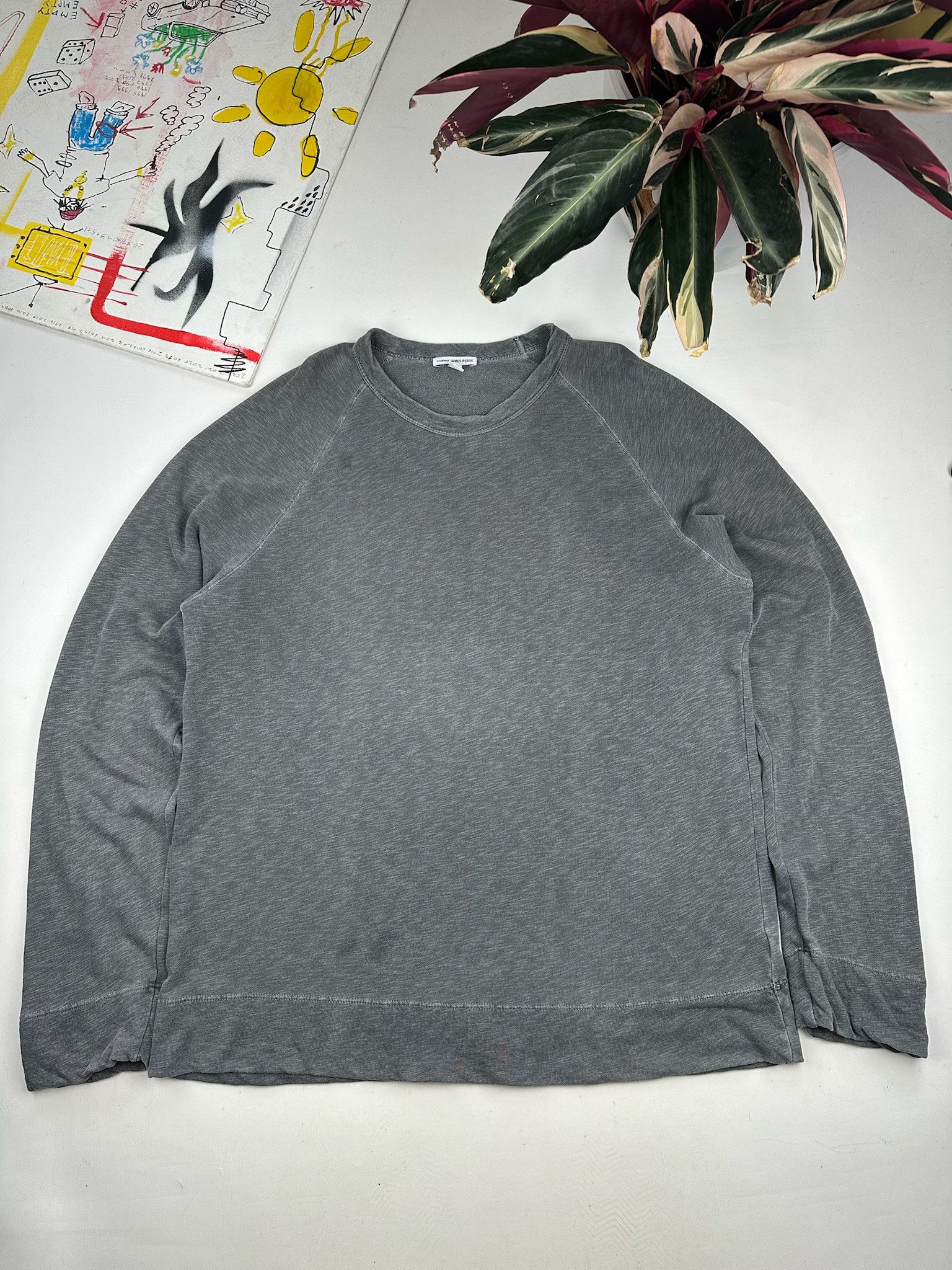 James Perse Los Angeles Long Sleeve T-Shirt USA
