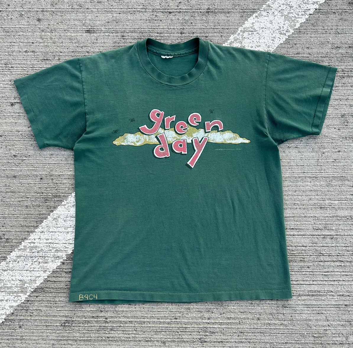Rock Off Maglietta Green Day Dookie Vintage Ufficiale Uomo, Unisex, Manica Corta, Taglia XX-Large