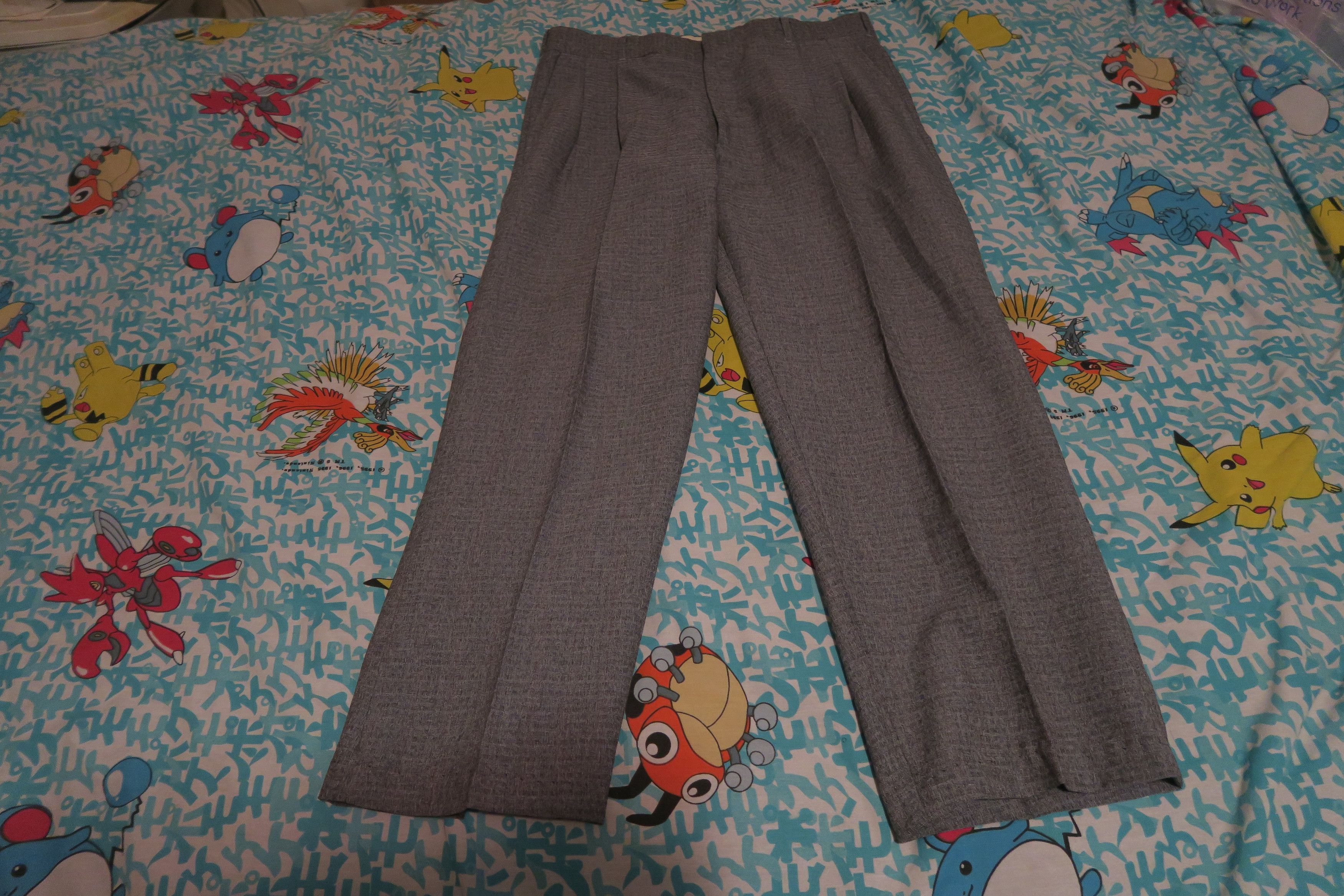 USA Olympics × Vintage VTG 80s Olympic Pleated Trouers Pants Plaid Polyester 34x28 Size US 34 / EU 50 - 1 Thumbnail