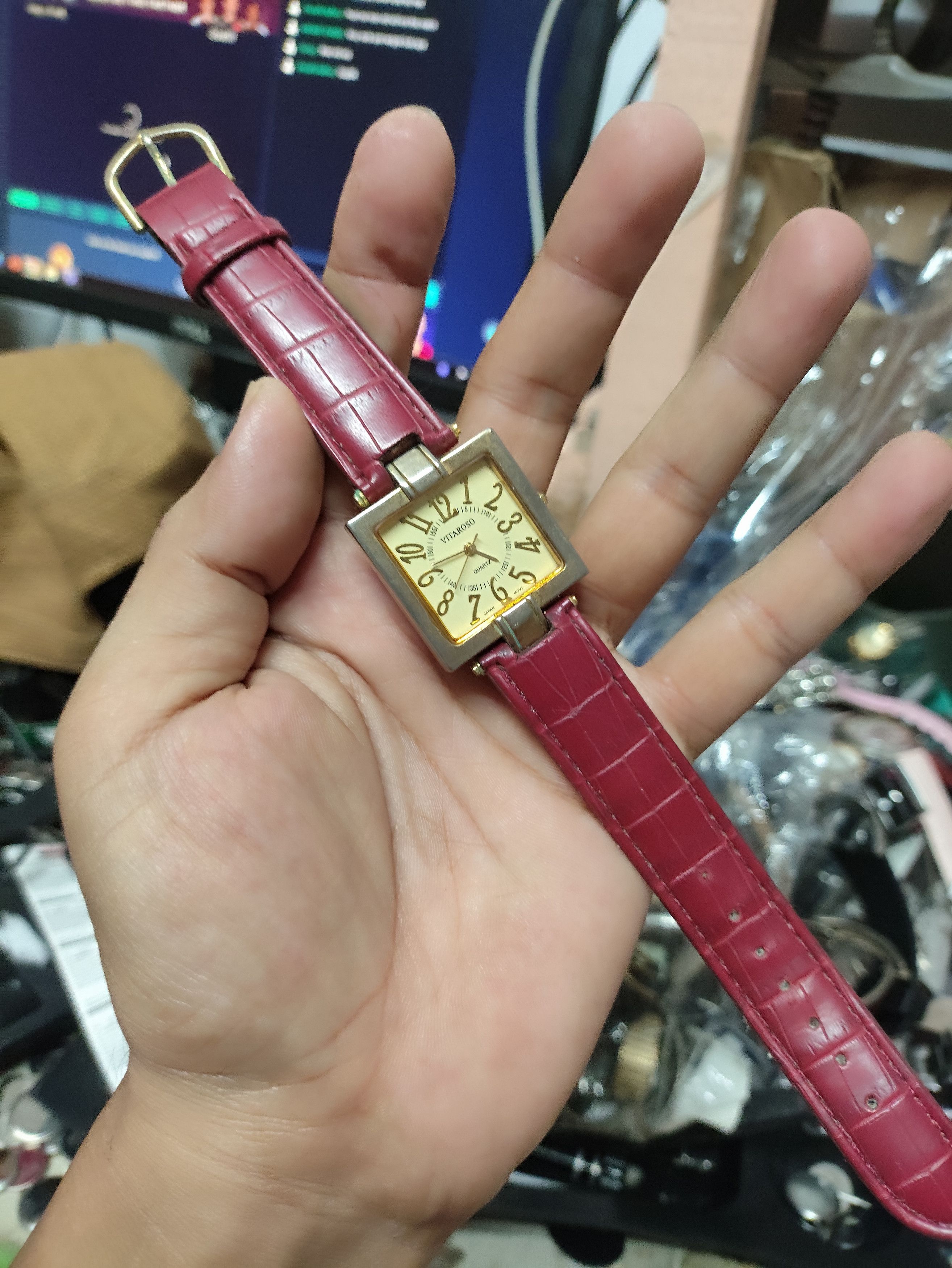 Vintage Vintage VITAROSO QUARTZ JAPAN MOVEMENT Size ONE SIZE - 6 Thumbnail