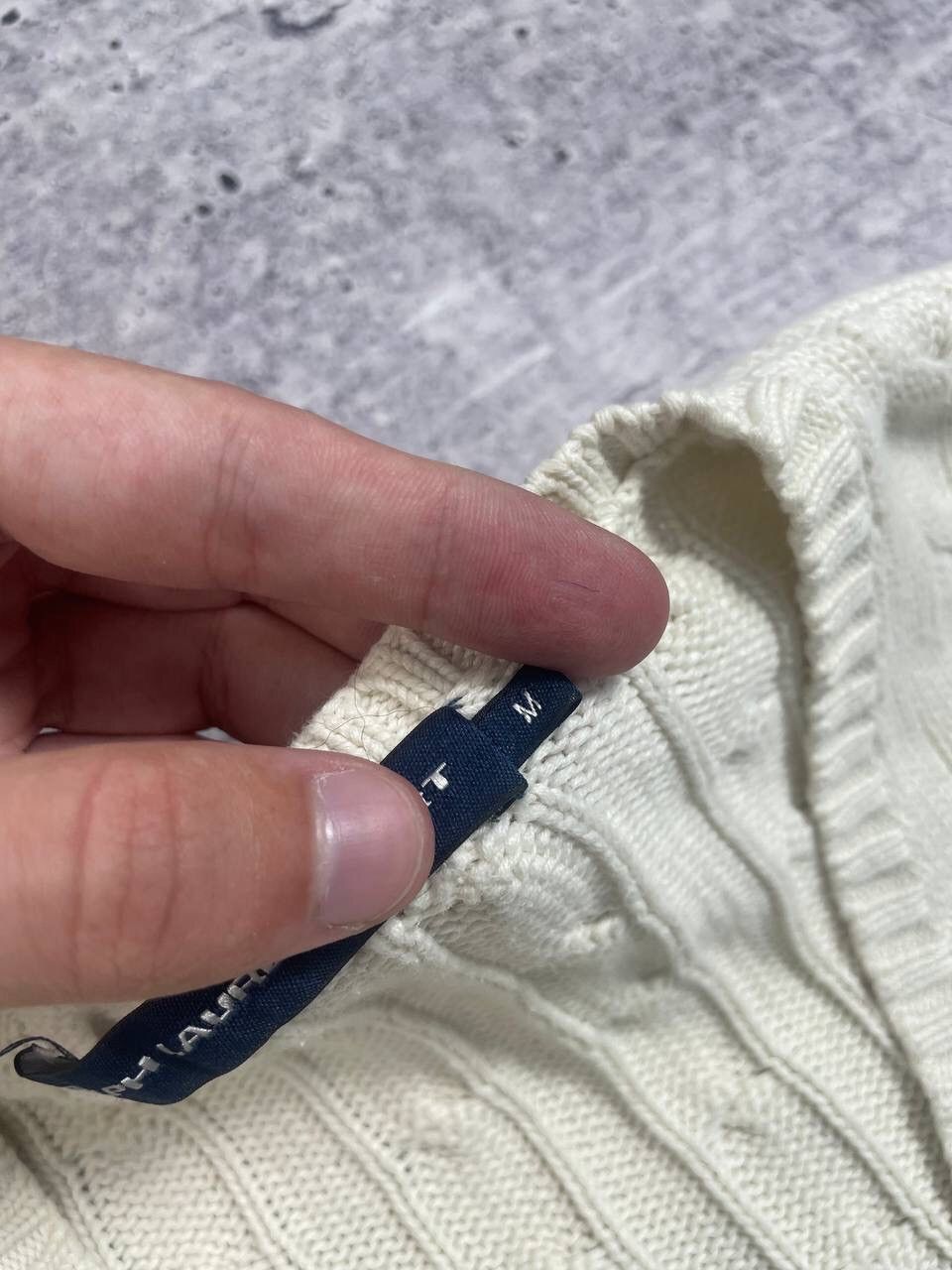 Polo Ralph Lauren Vintage Polo Ralph Lauren V Neck Knitted Sweater Y2K Size M / US 6-8 / IT 42-44 - 6 Thumbnail