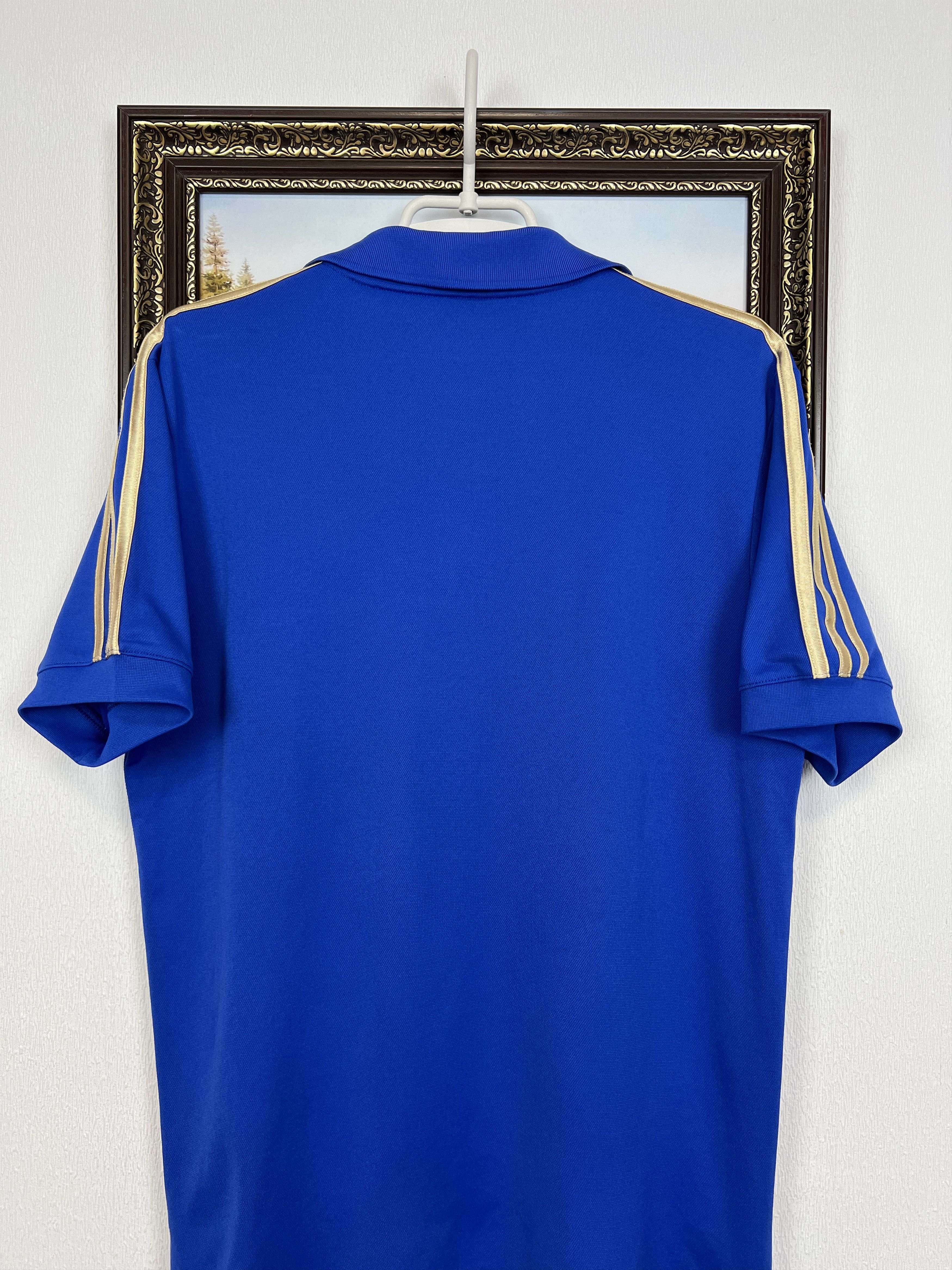 Adidas Vintage Chelsea Football Train Shirt Soccer Polo Tee Hype Size US M / EU 48-50 / 2 - 14 Thumbnail