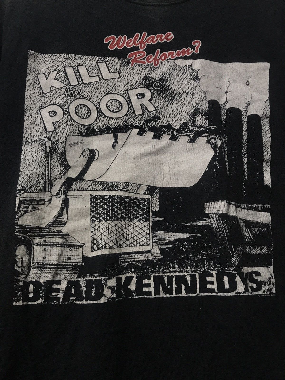 Dead Kennedys × Japanese Brand × Vintage Vintage Dead Kennedy Kill The Poor T-Shirt Cotton Punk Rock Size US M / EU 48-50 / 2 - 1 Thumbnail