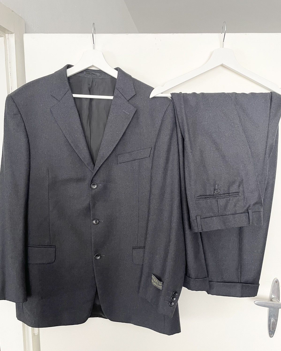 Guy Laroche × Vintage Guy Laroche wool suit Size 54R - 1 Thumbnail