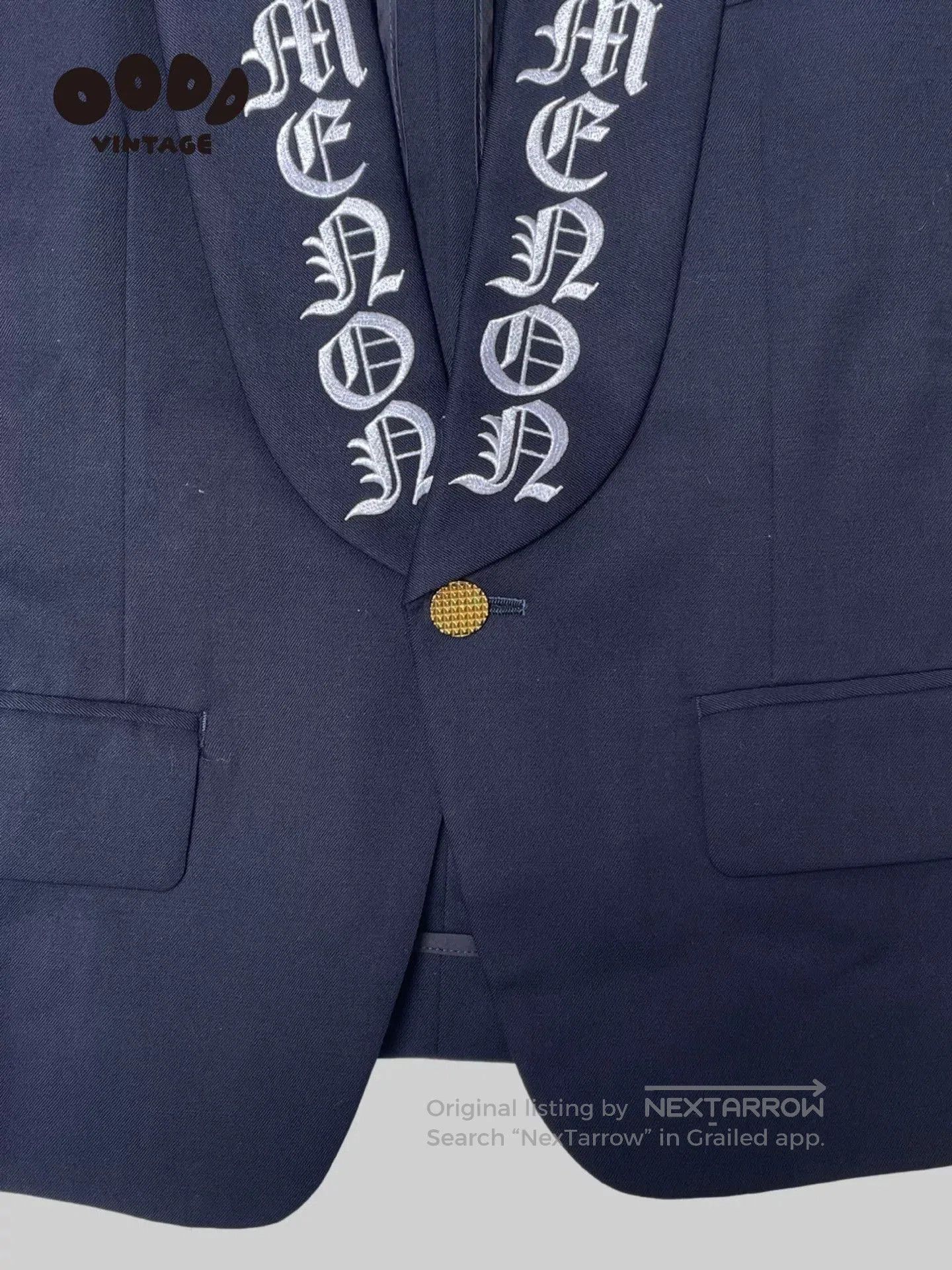 PHENOMENON Gothic Embroidered Suit Jacket by PHENOMENON. Size US M / EU 48-50 / 2 - 3 Thumbnail
