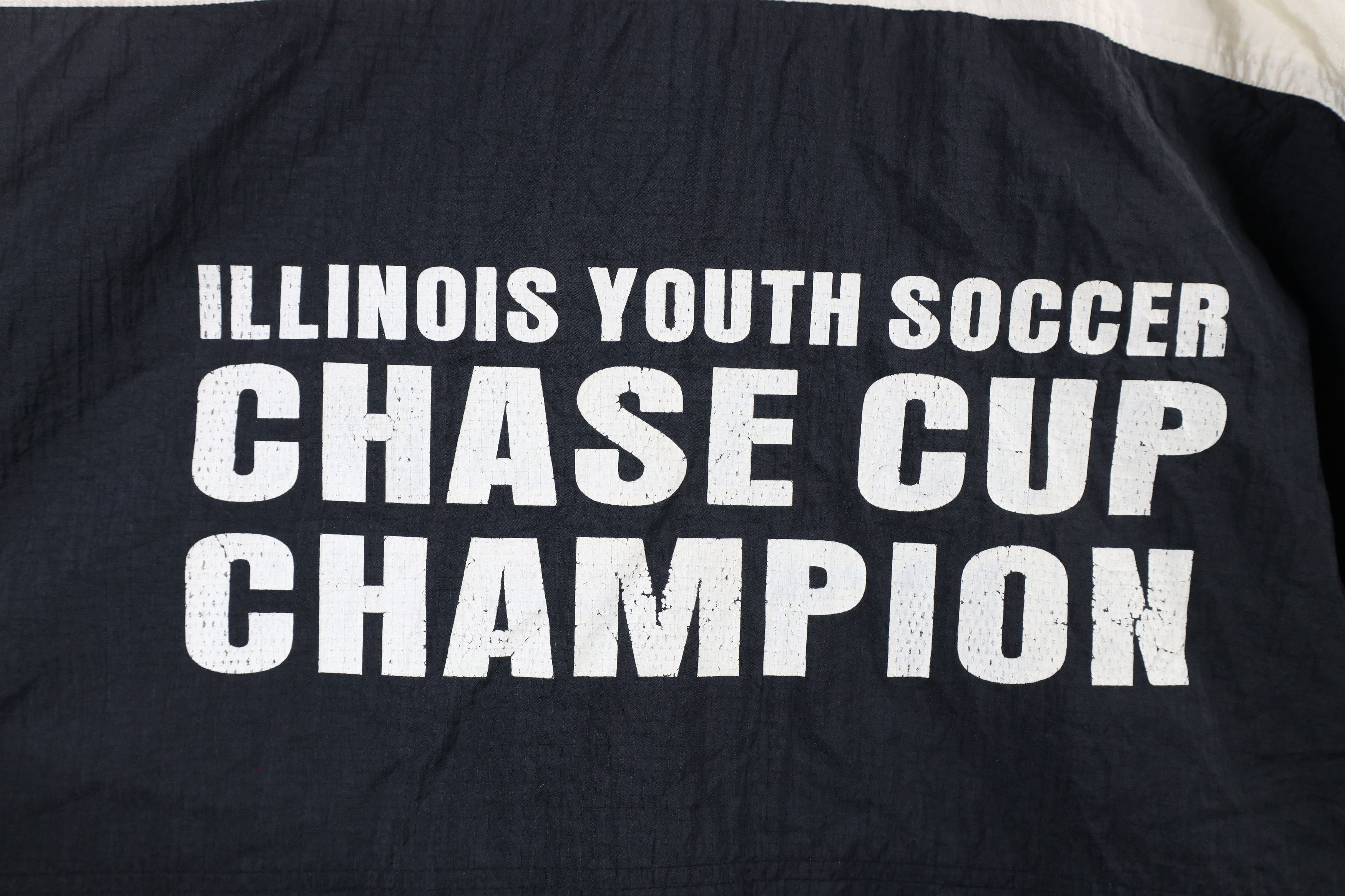 Umbro × Vintage Vintage 90s Umbro Spell Out Soccer Hooded Windbreaker Jacket Size US XL / EU 56 / 4 - 13 Thumbnail