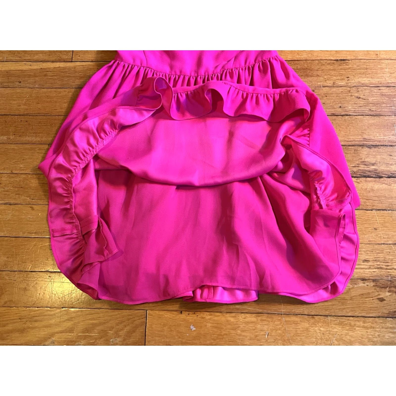 Vintage kate spade new york Dress Mini Ruffle Back Women’s 0 Pink Sleeveless Round Neck Pullover Party/Cocktail Short Vintage No Women Size XS / US 0-2 / IT 36-38 - 4 Thumbnail