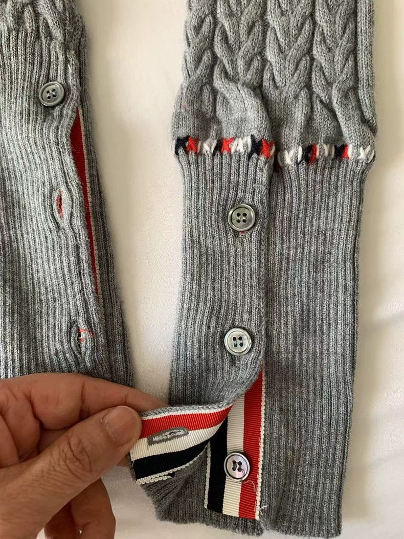Thom Browne Thom Browne Grey sweater Size XS / US 0-2 / IT 36-38 - 7 Thumbnail