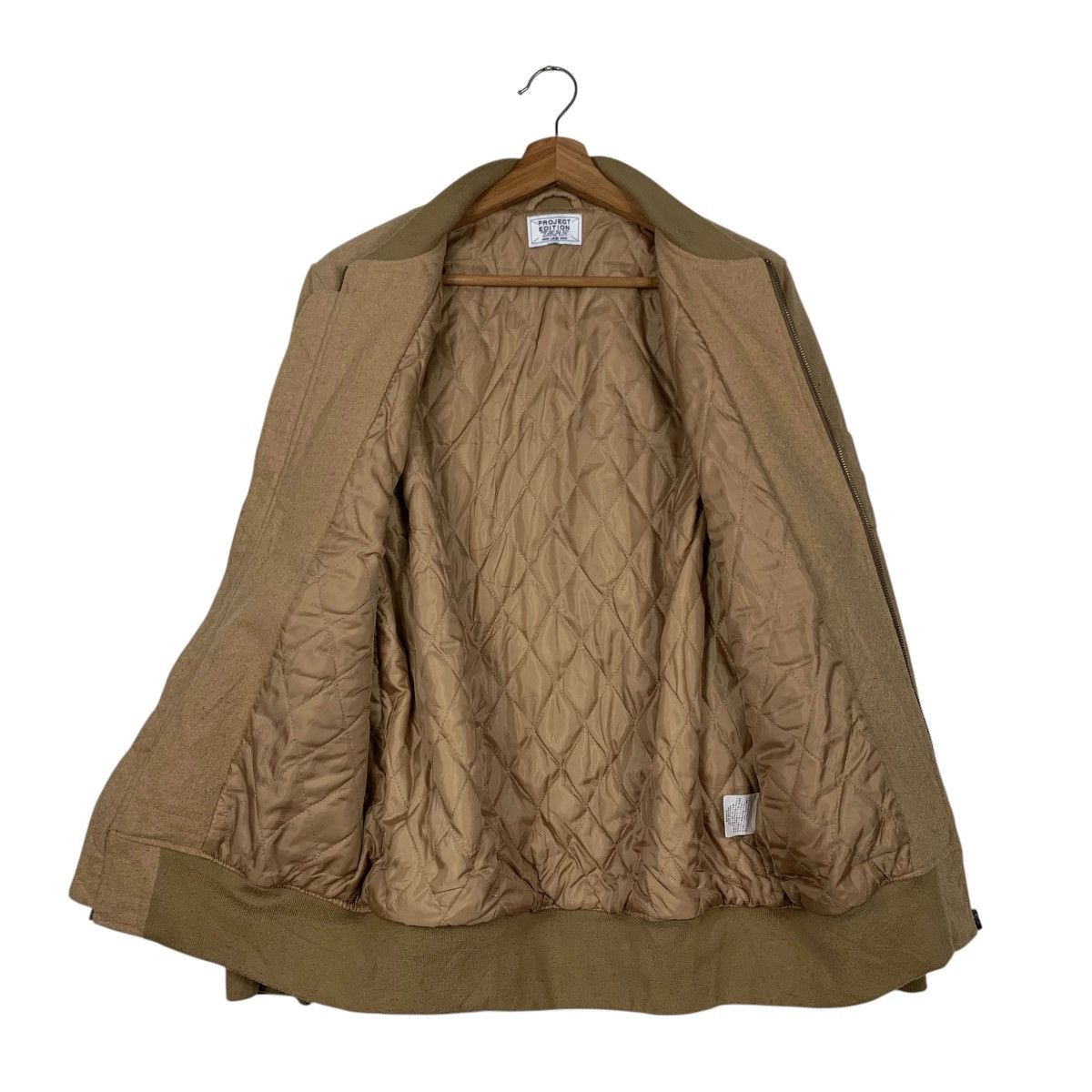 Japanese Brand PROJECT EDITION Bomber Jacket #2131-C94 Size US L / EU 52-54 / 3 - 9 Thumbnail