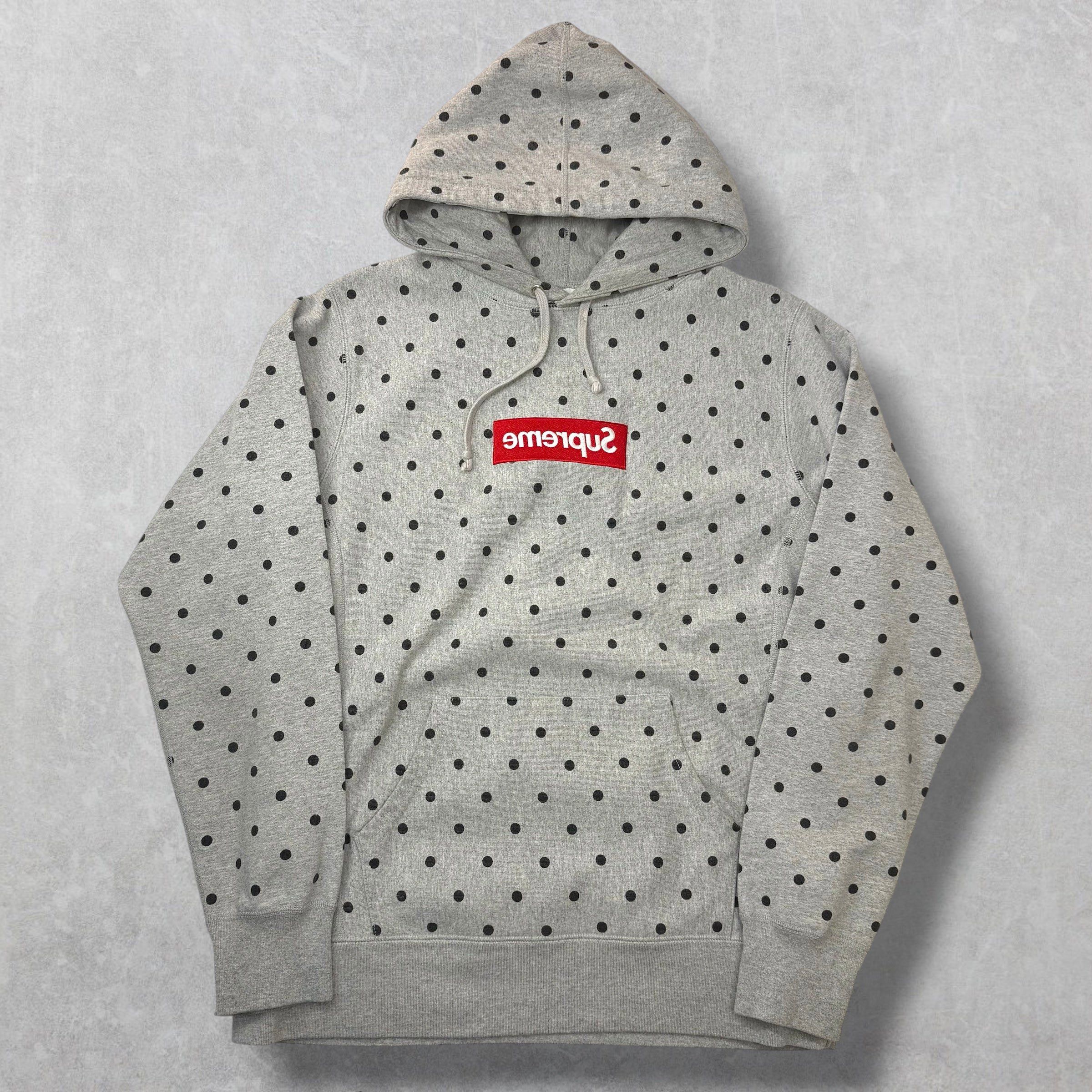 Supreme Supreme x CDG Shirt Polka Dot Box Logo Hoodie L Size US L / EU 52-54 / 3 - 1 Thumbnail