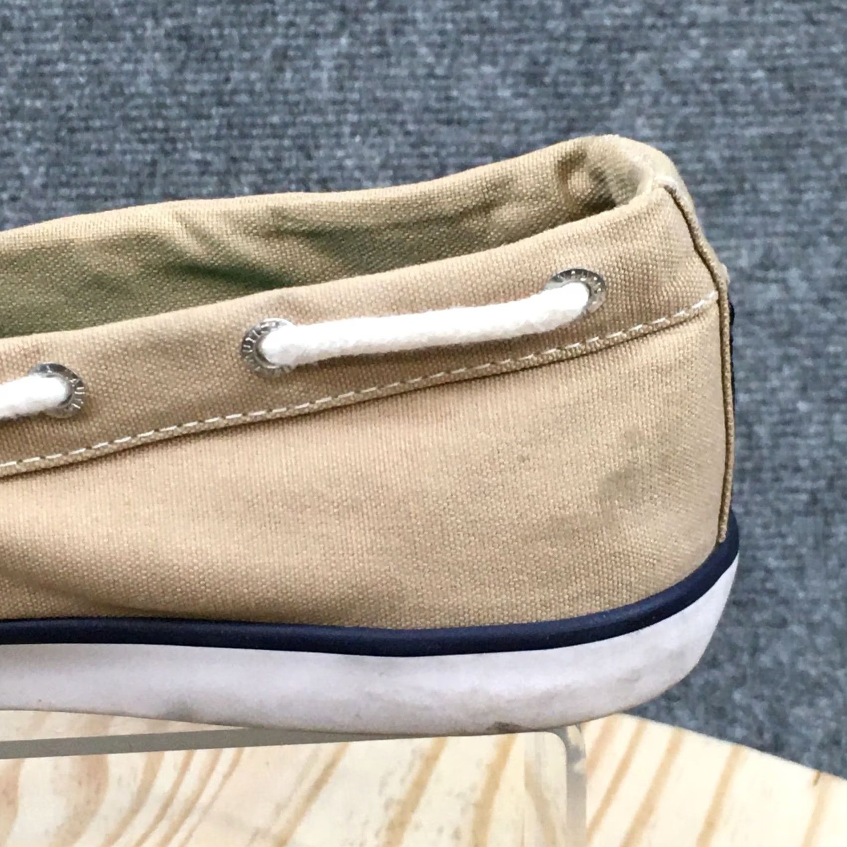 Nautica Nautica Shoes Womens 7.5 Pinecrest Boat Beige Slip On Moc Toe Low Top Casual Shoe Mens/ Womens Size M / US 6-8 / IT 42-44 - 4 Thumbnail