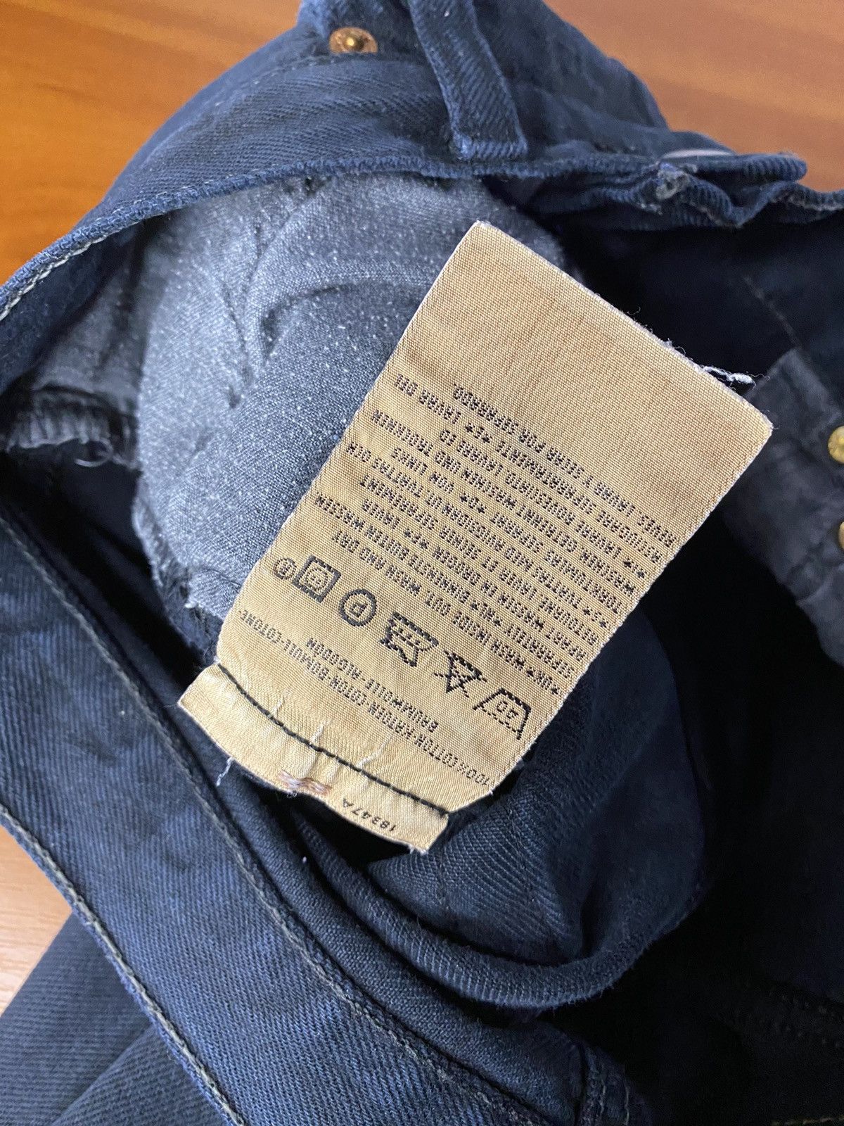 Levi's × Vintage Vintage 90s 501 Levi’s strauss co denim jeans rare 30 black Size US 30 / EU 46 - 10 Thumbnail