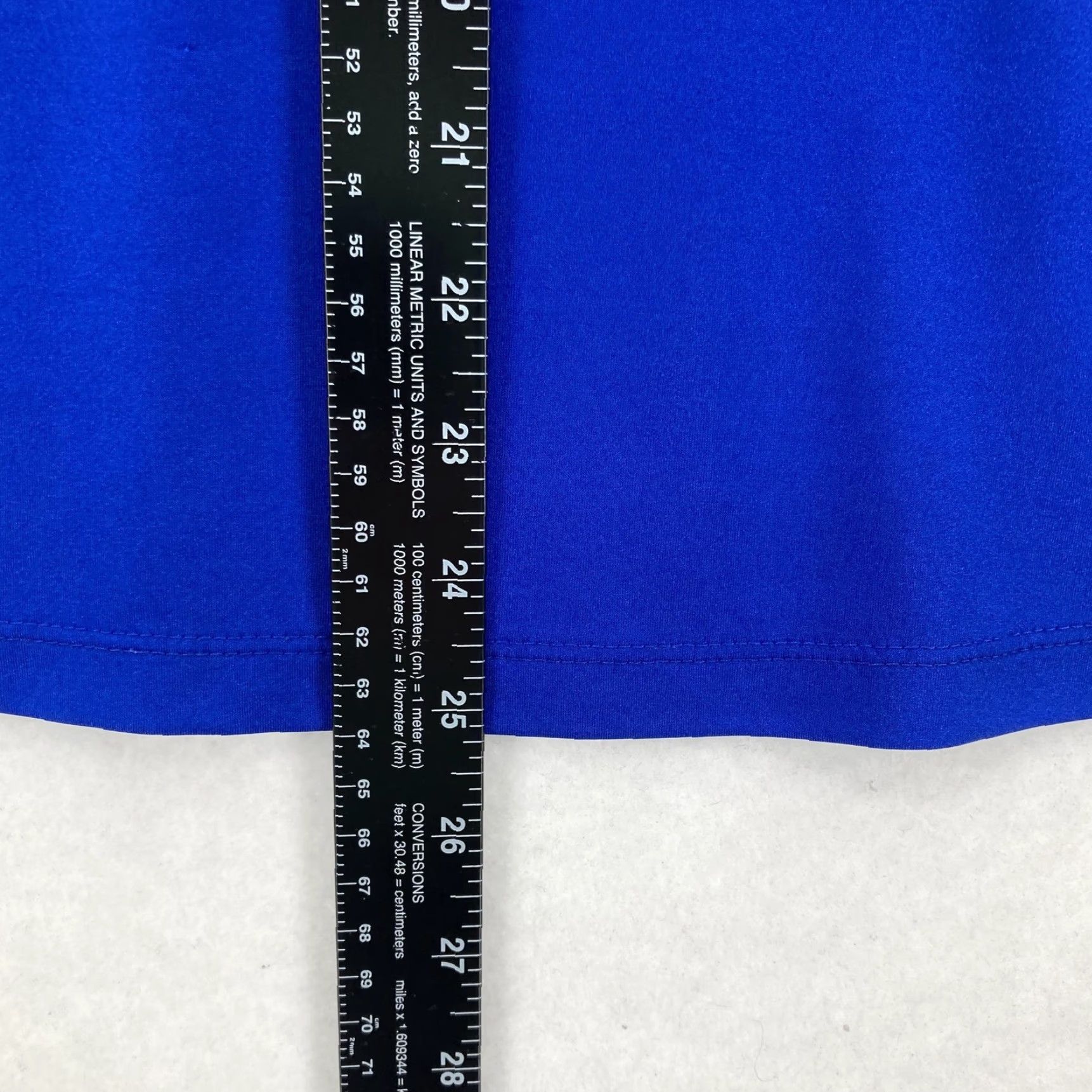 Vintage Jamie Sadock Shirt Womens S Royal Blue Sleeveless Quarter Zip Mock Neck Golf Size S / US 4 / IT 40 - 7 Thumbnail