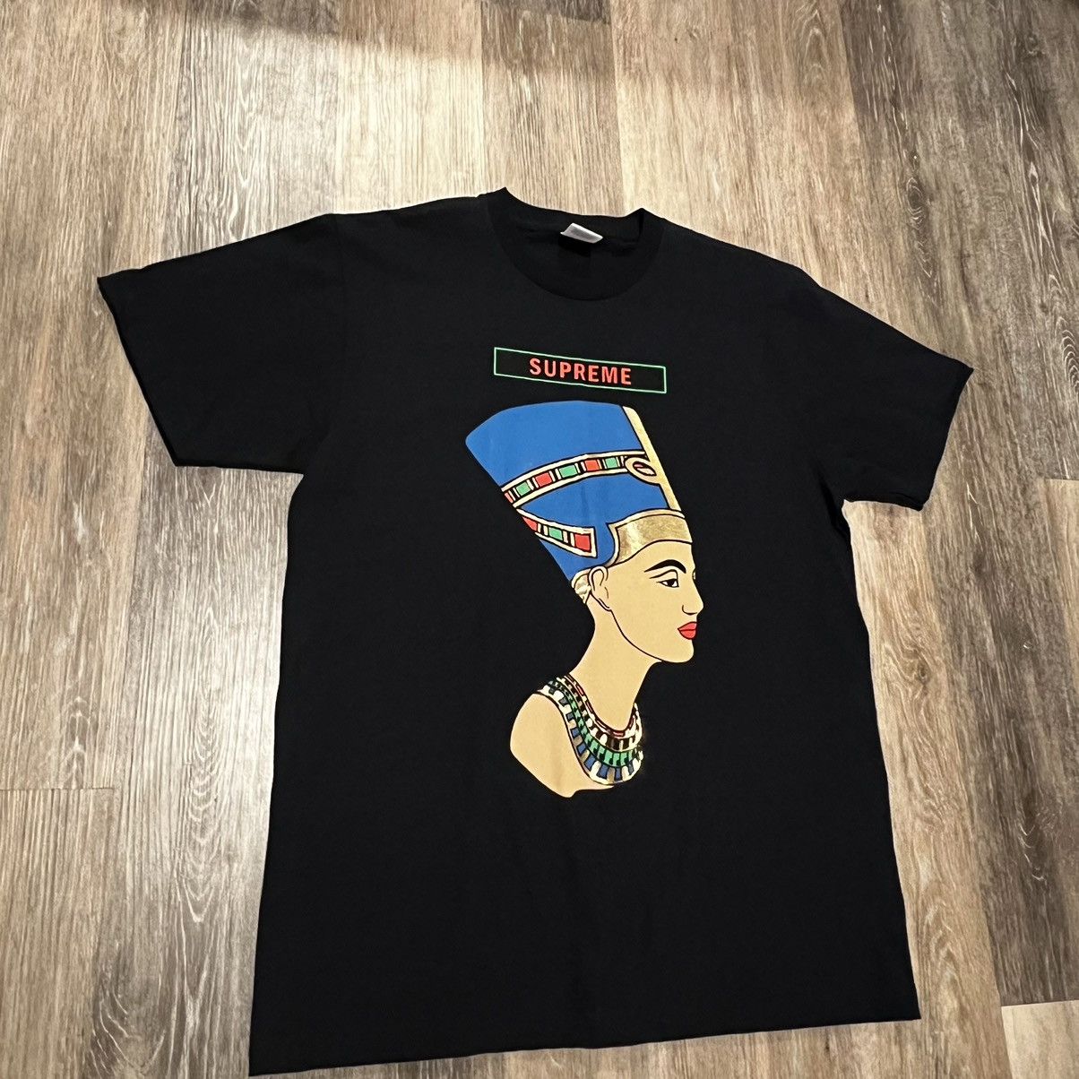 Supreme Supreme Nefertiti Tee Egypt tee Egyptian t shirt supreme Size US L / EU 52-54 / 3 - 13 Thumbnail