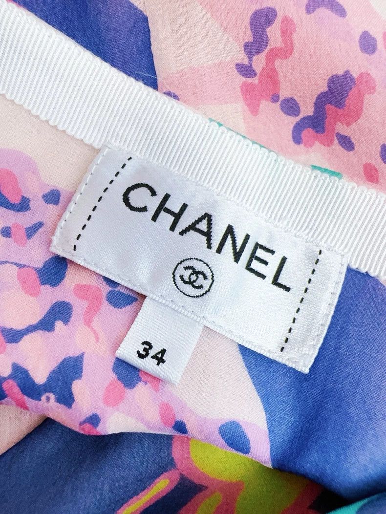 Chanel Chanel 24c show colorful graffiti pulley star multi-elemen Size 42" / US 20 - 4 Thumbnail