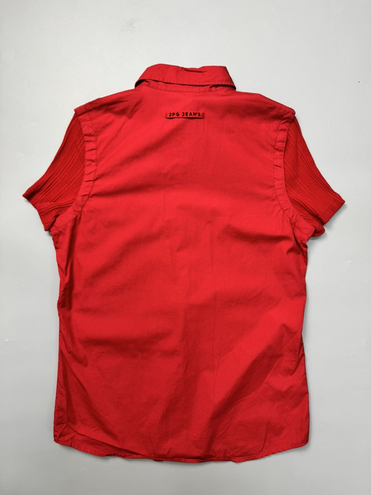 Jean Paul Gaultier 1990s Jean Paul Gaultier Pleated Sleeves Shirts Size US M / EU 48-50 / 2 - 7 Thumbnail