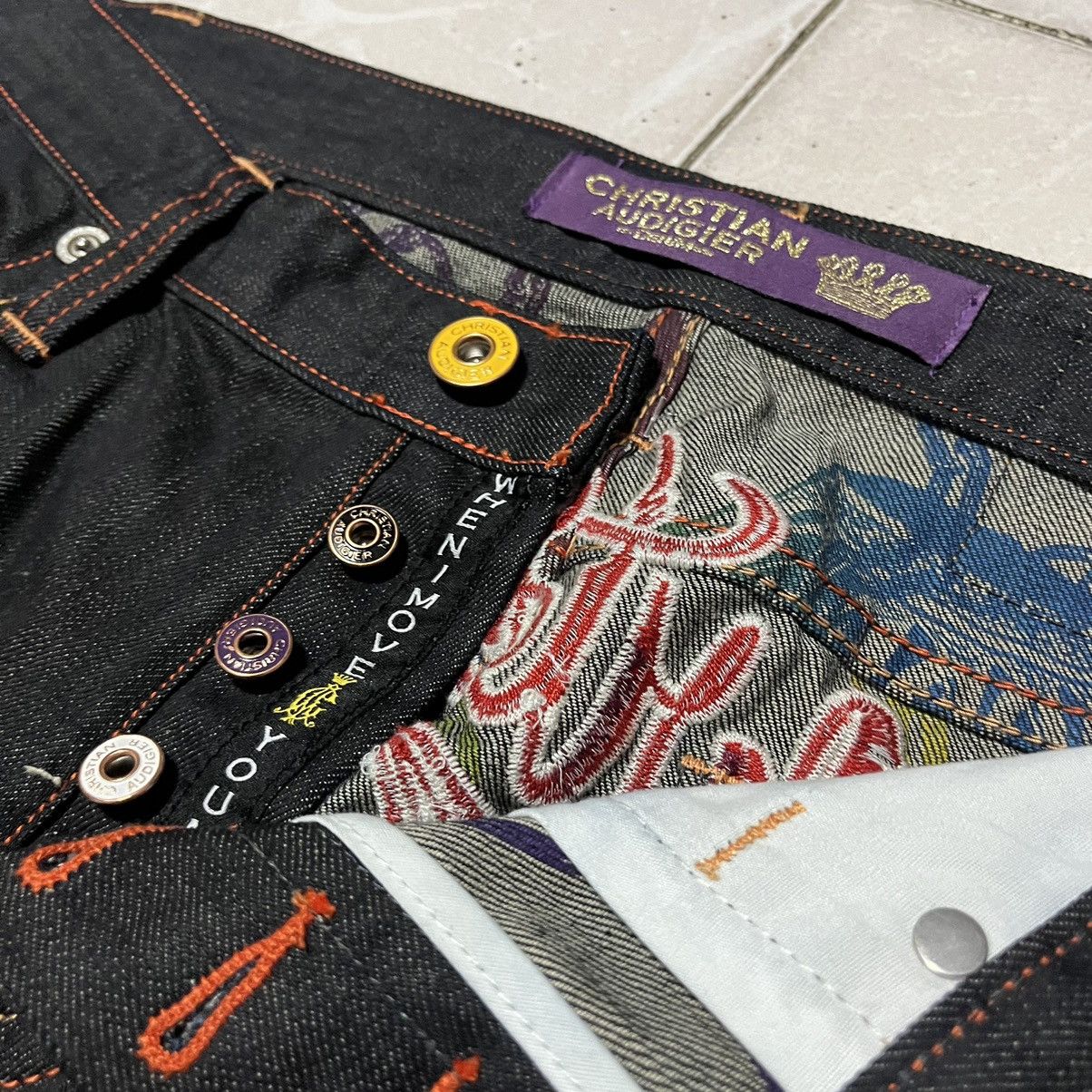 Christian Audigier Christian Audigier Jeans VL Size US 33 - 8 Thumbnail