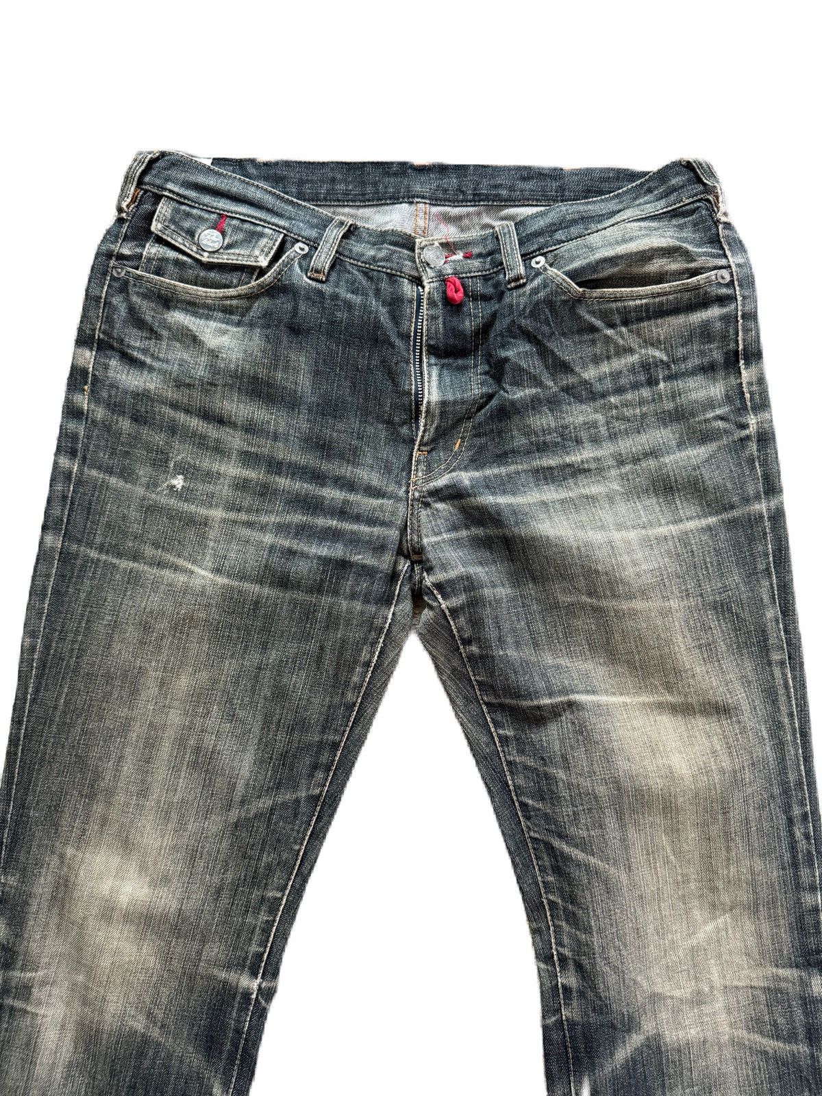 Takeo Kikuchi Japan Brand Distress Denim Takeo Kikuchi Straight Type Size US 32 / EU 48 - 2 Thumbnail