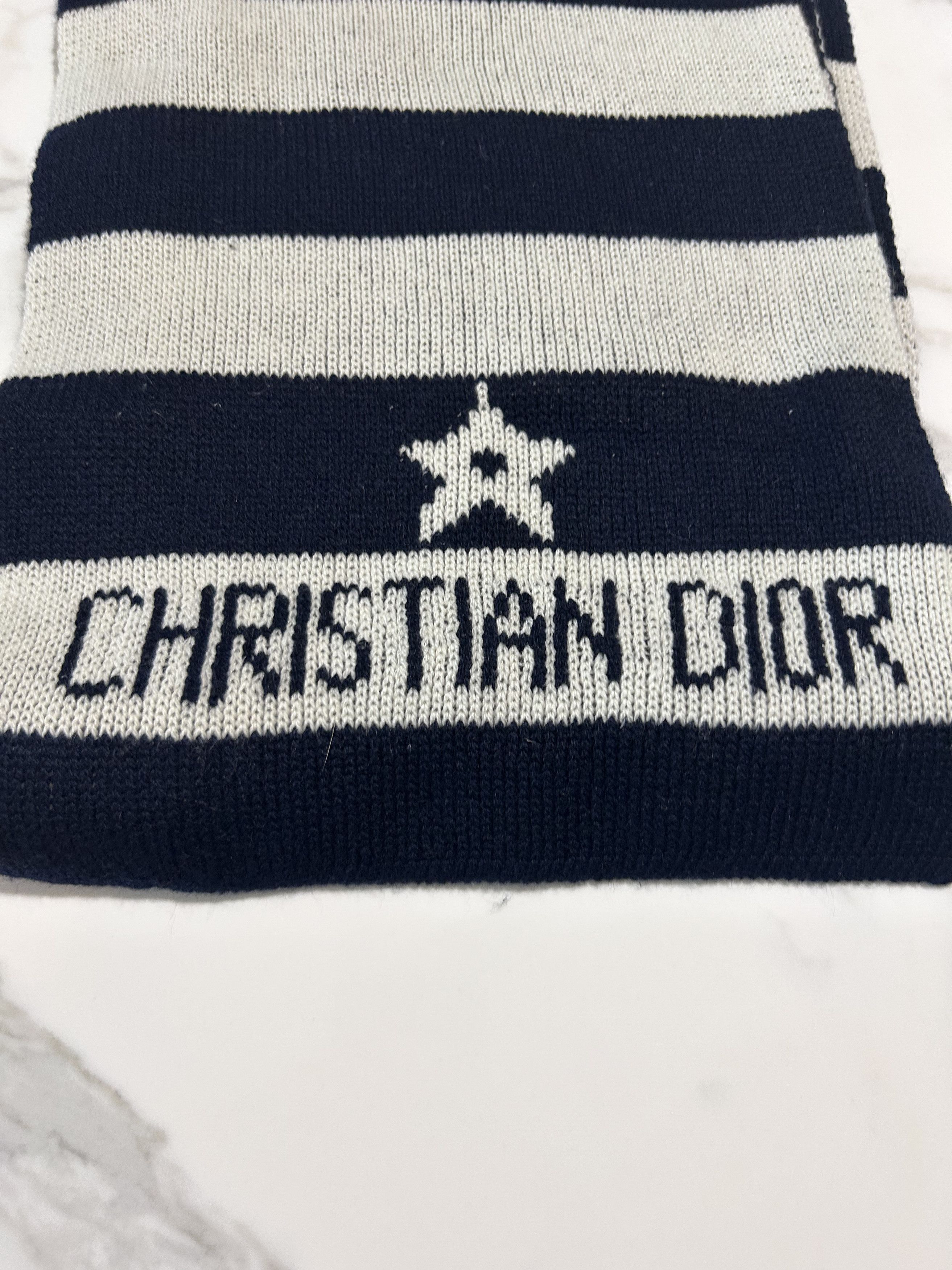 Dior STRIPE SCARF Size ONE SIZE - 2 Thumbnail