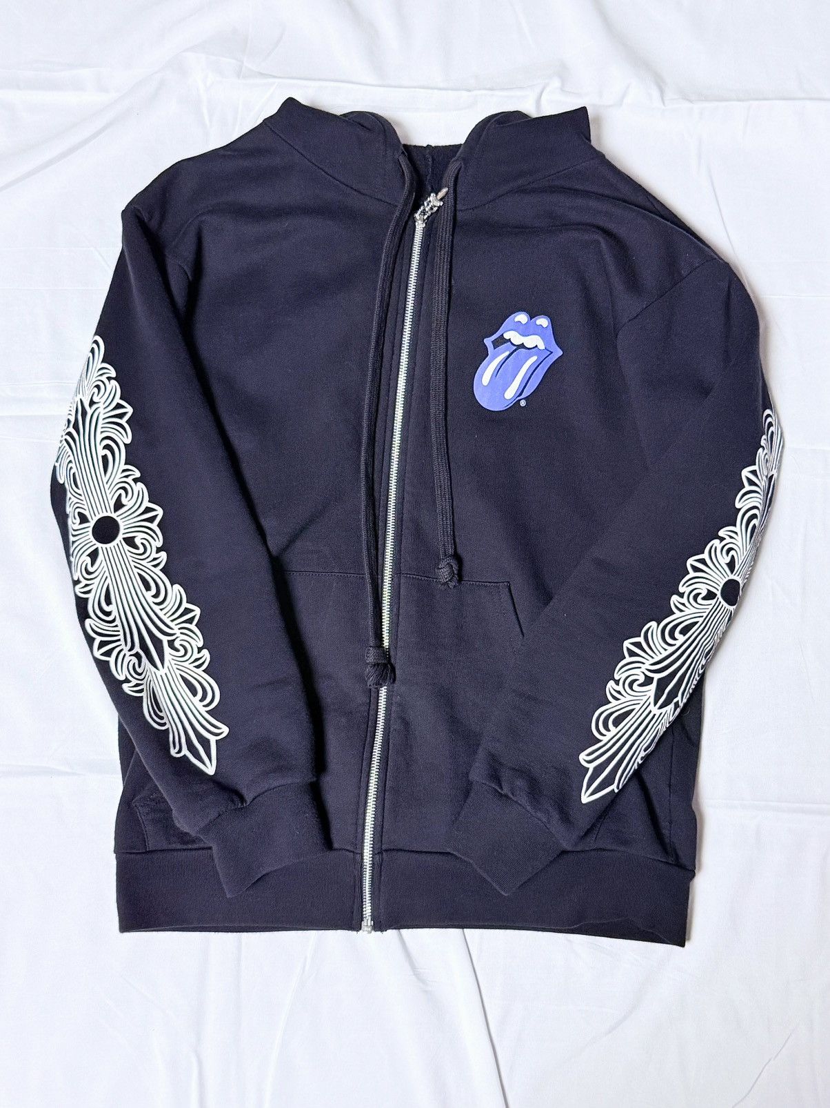 Chrome Hearts Chrome Hearts Rollingstones Zip-up Hoodie Size US L / EU 52-54 / 3 - 1 Thumbnail
