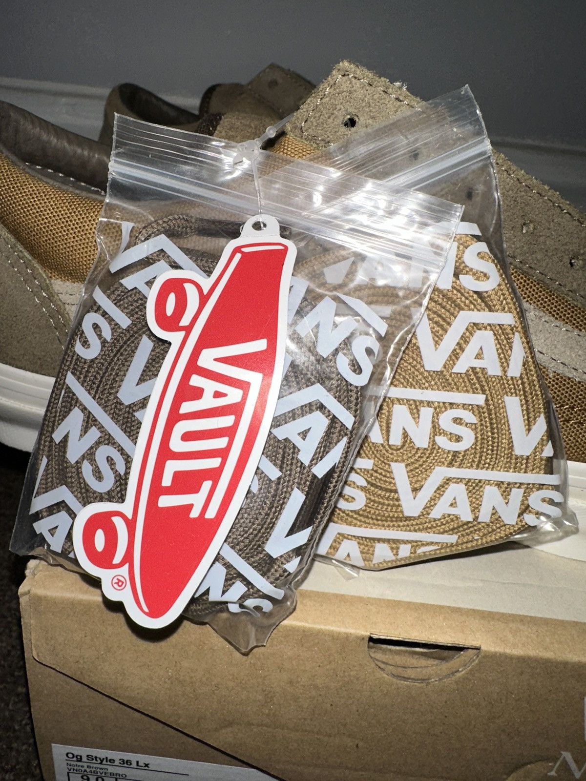 Notre × Vans Vans OG Style 36 LX Notre Espresso Size US 9 / EU 42 - 7 Thumbnail