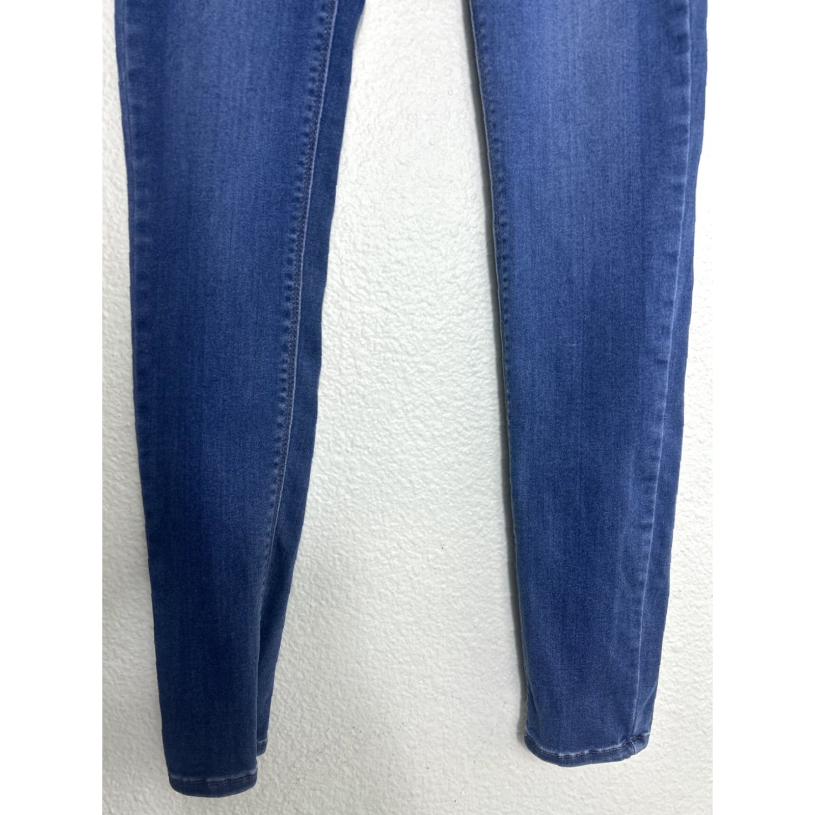 Vintage JUST BLACK Jeans Skinny Women 27 Medium Black 27x31 Size 27" / US 4 / IT 40 - 2 Thumbnail