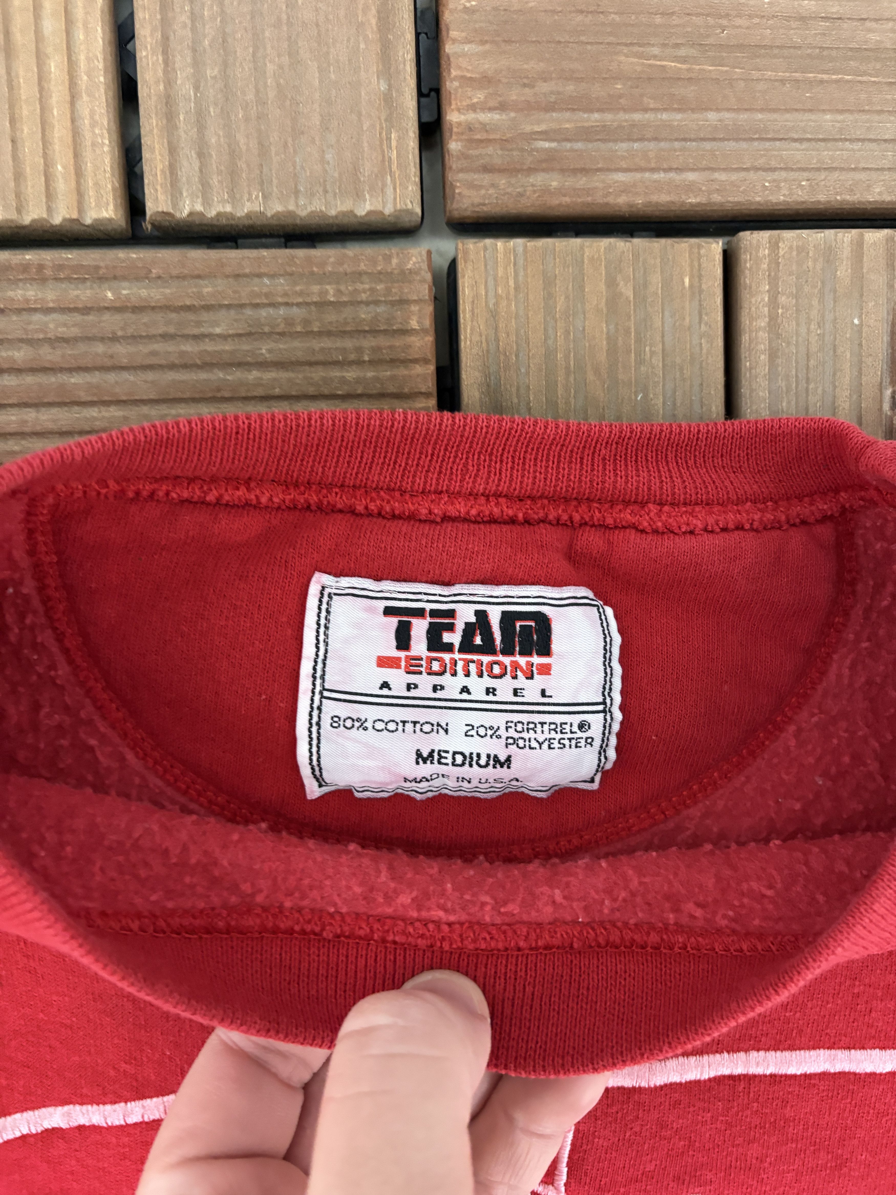 Vintage Indiana Hoosiers Embroidered Vintage Red Sweater Crewneck Size US M / EU 48-50 / 2 - 6 Thumbnail