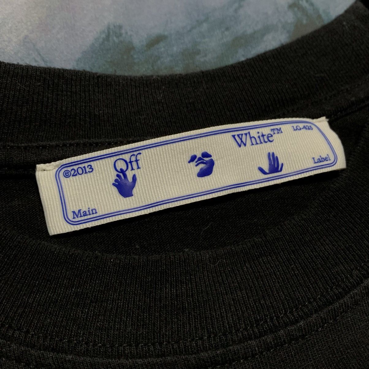 Off-White Off White Small Liquid Mirko Black Tee Virgil Abloh Size US S / EU 44-46 / 1 - 6 Thumbnail
