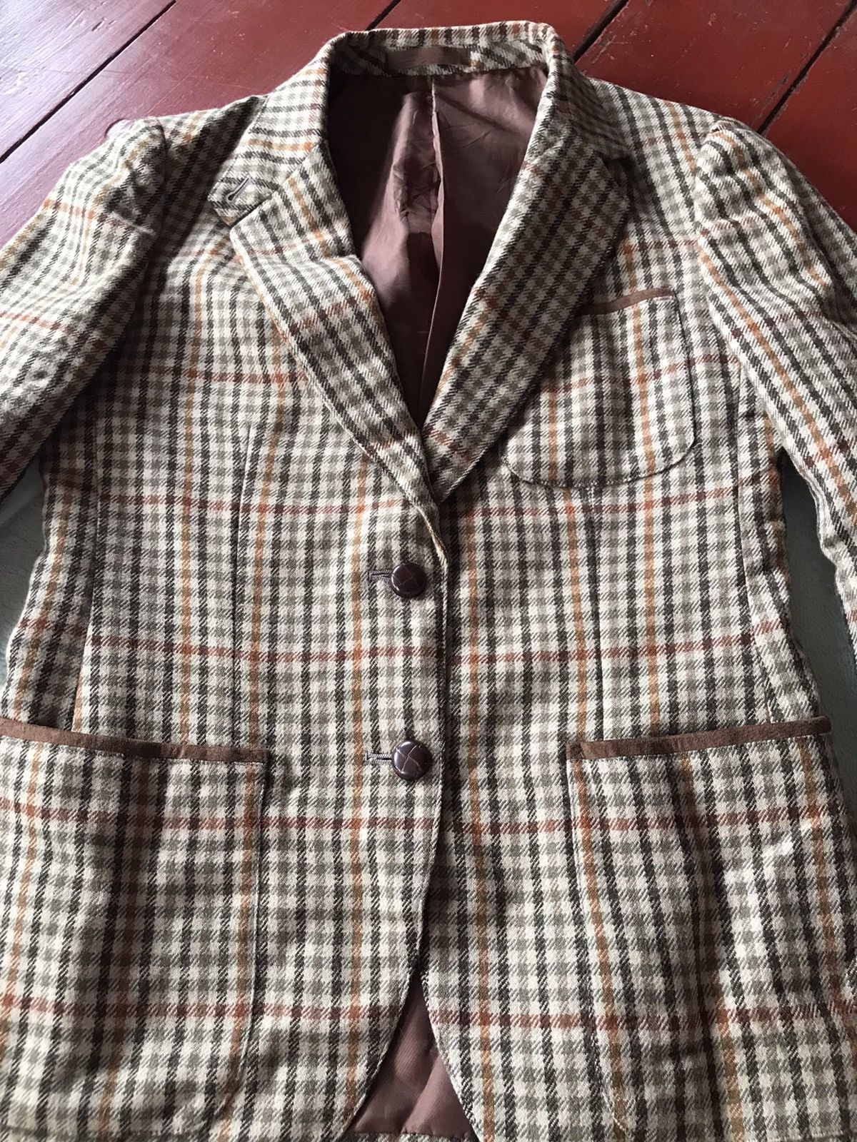 Burberry × Vintage Vintage Burberry Wool Coat and Skirt Set Size M / US 6-8 / IT 42-44 - 8 Thumbnail