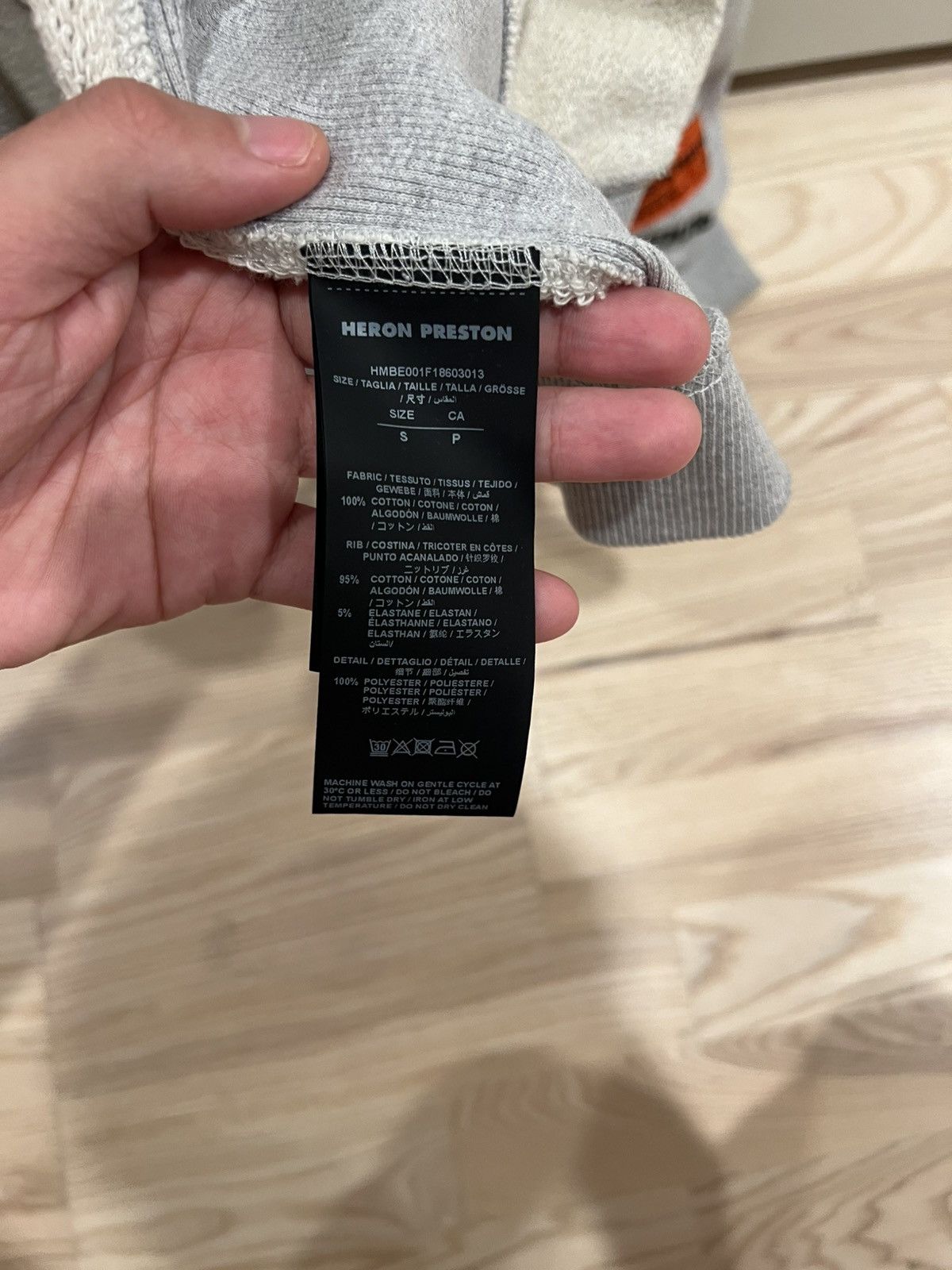 Heron Preston Grey Heron Preston Hoodie Size US S / EU 44-46 / 1 - 4 Thumbnail