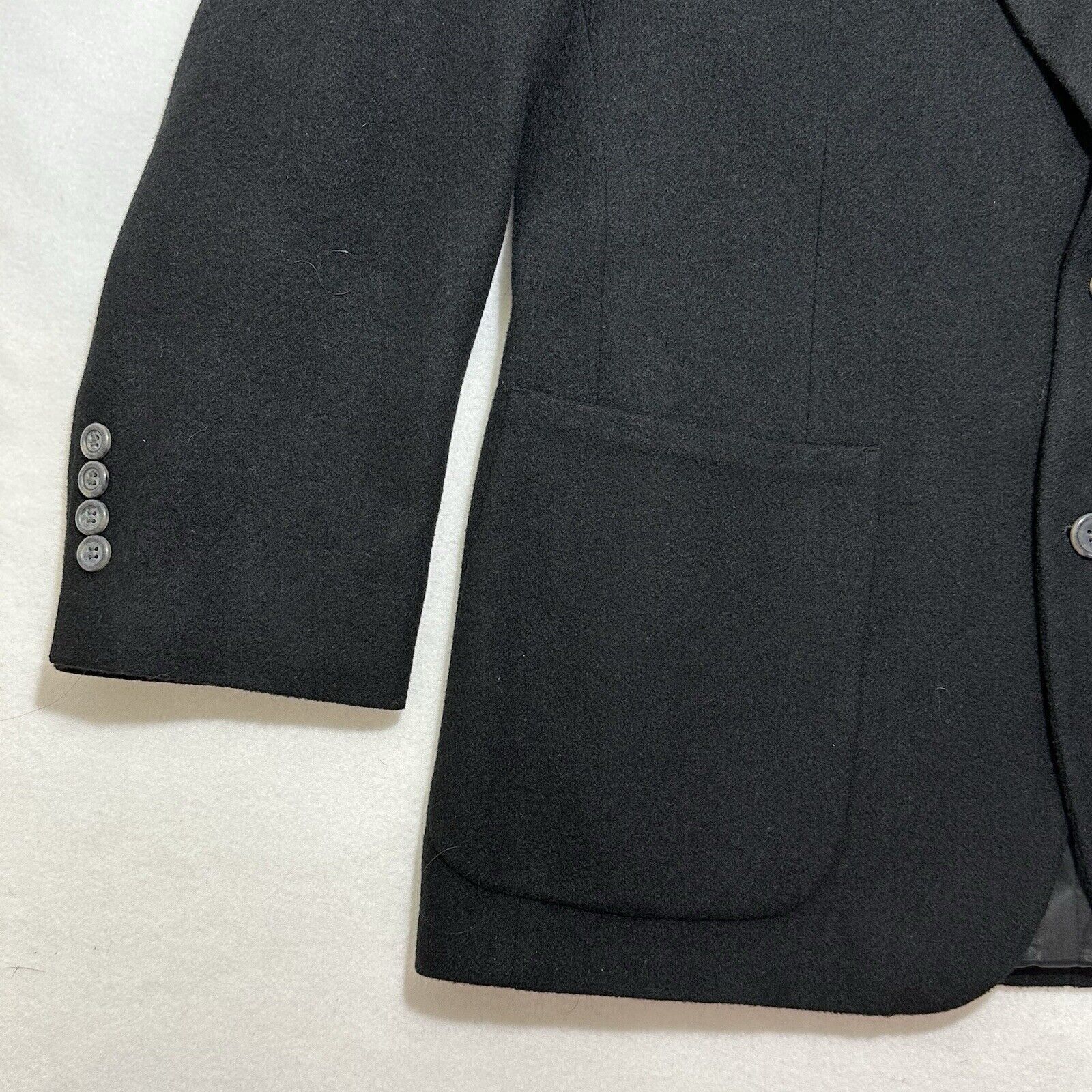 Other Jacobson's 42R Camelhair Suit Jacket Black Sport Coat USA Size 42R - 5 Thumbnail