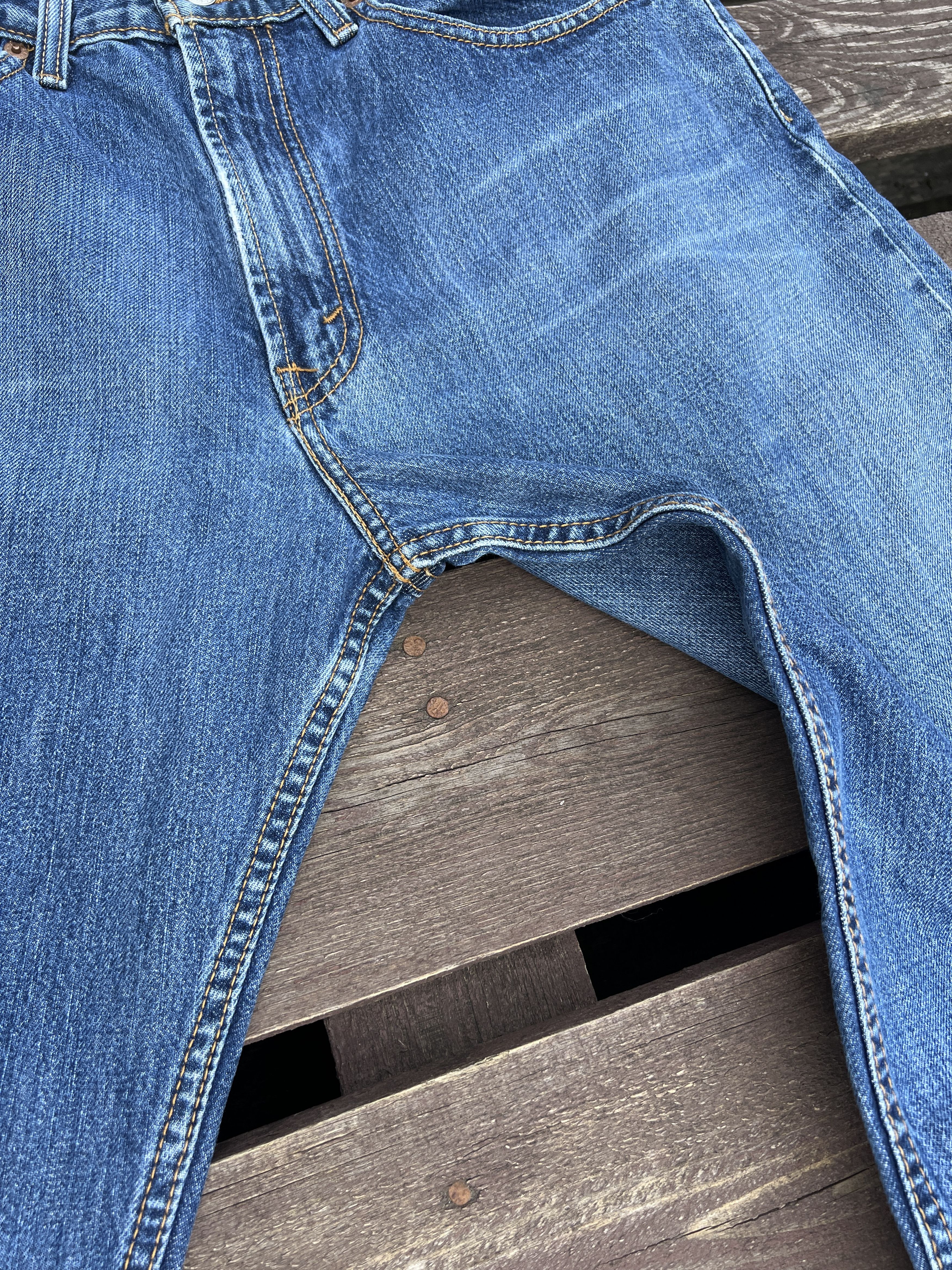 Levi's Levis Relaxed Straight Relax Vintage Washed Denim Jeans Size US 32 / EU 48 - 16 Thumbnail