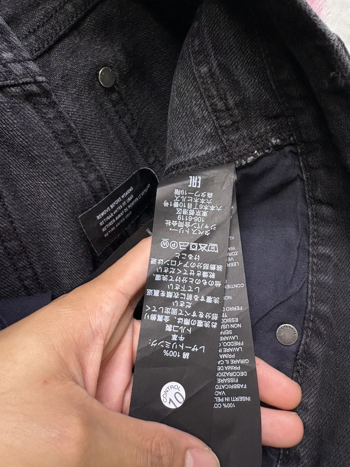 Coach Coach Black Jeans Carpenter Pants Size US 32 / EU 48 - 10 Thumbnail