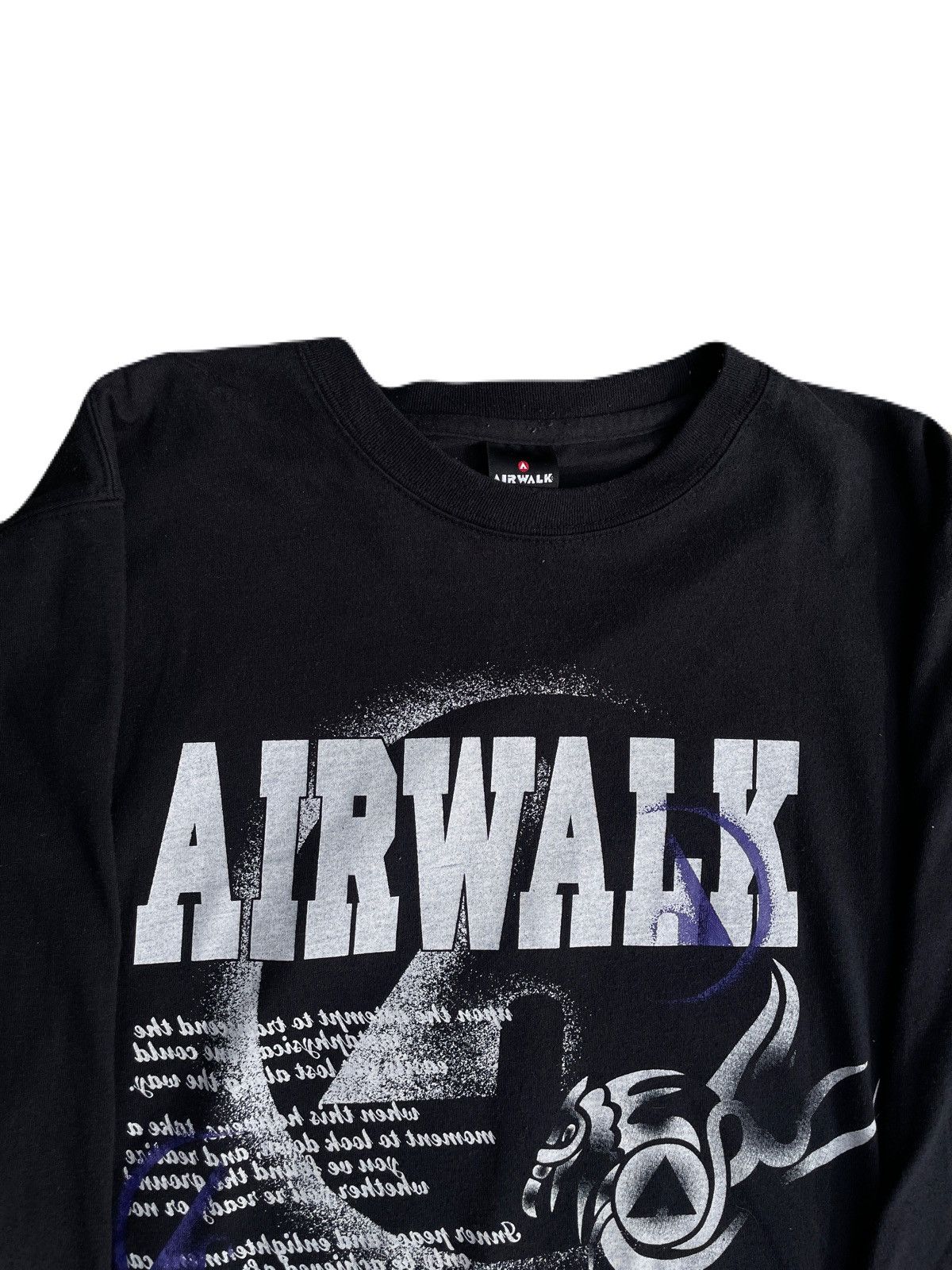 If Six Was Nine 2000s Japanese archive Vkei Poem Long Sleeve Tee Gyaruo Size US M / EU 48-50 / 2 - 5 Thumbnail