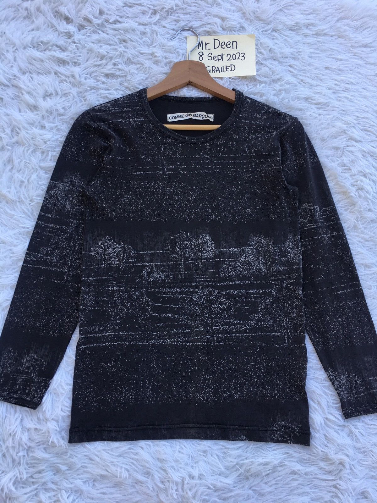 Comme des Garcons Rare Vintage 90s Comme Des Garcons Rayon Longsleeve Shirt Size US S / EU 44-46 / 1 - 1 Thumbnail
