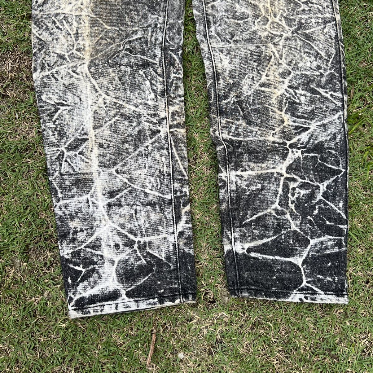 Japanese Brand “BOBSON” ACID WASH GREY JEANS Size US 28 / EU 44 - 5 Thumbnail