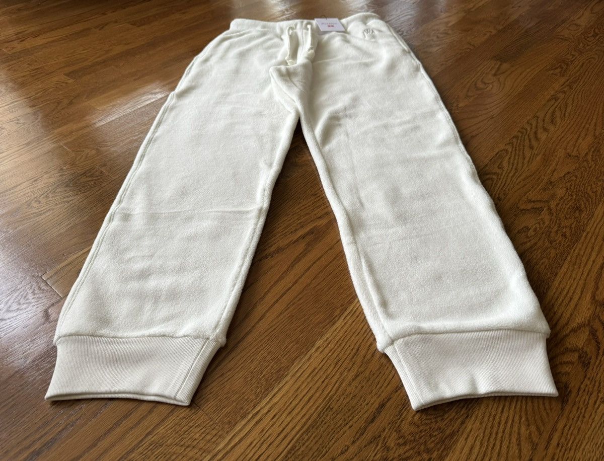 JW Anderson × Uniqlo Small JW Anderson White Fleece Pants Sherpa Joggers Size US 28 / EU 44 - 3 Thumbnail