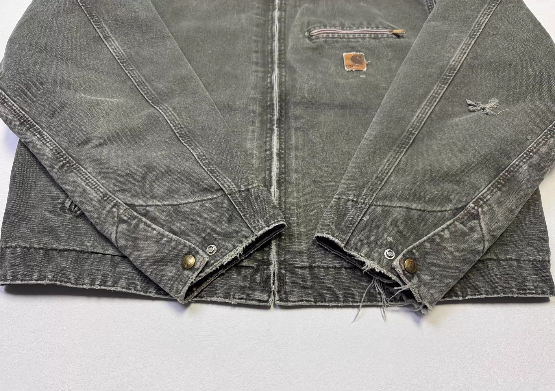 Carhartt Vintage Carhartt J97 Jacket Moss Green XL Size US XL / EU 56 / 4 - 3 Thumbnail