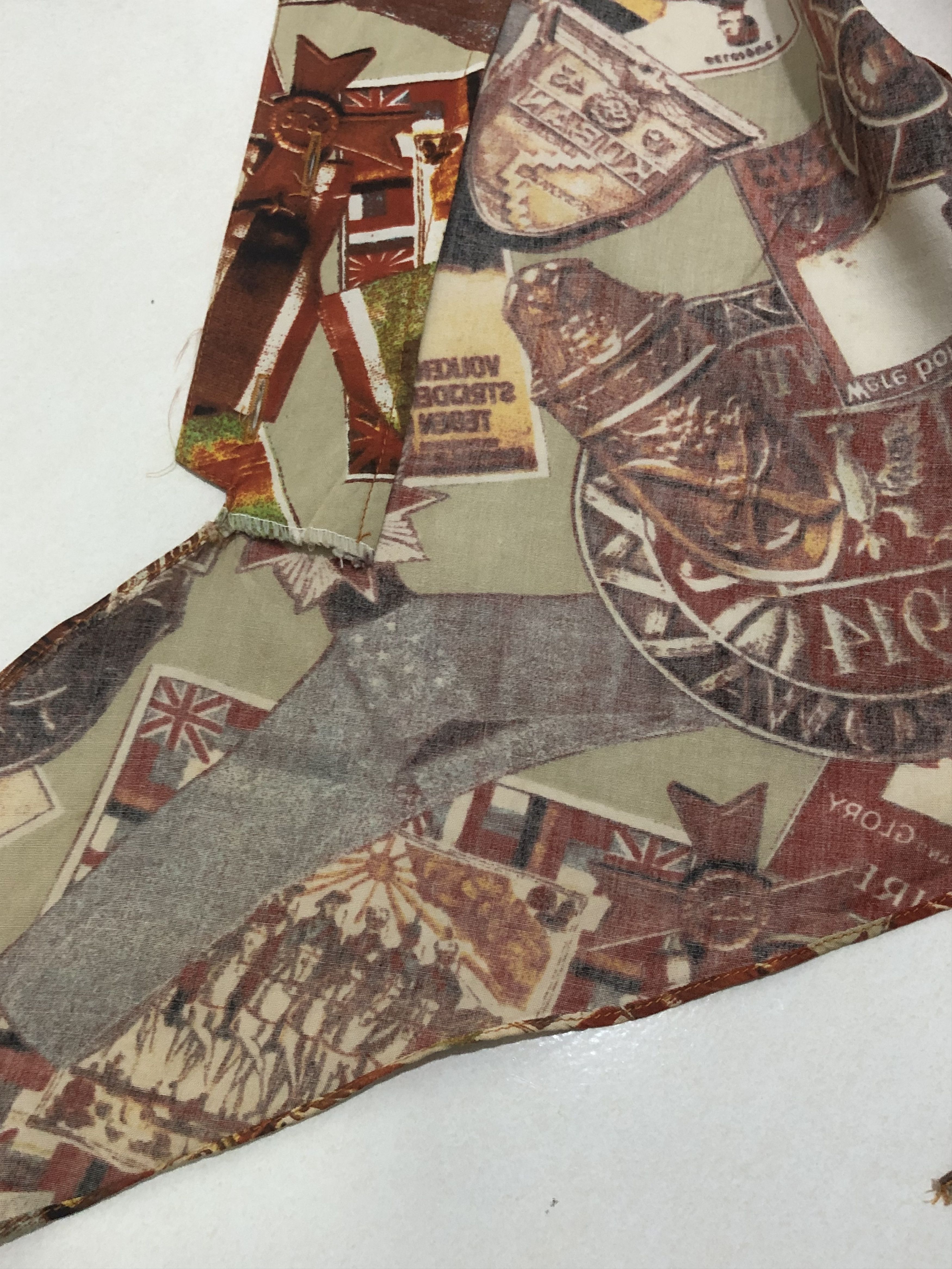 Vintage Rare Vivienne Westwood Inspired Abstract Military Tie Vest Size S / US 4 / IT 40 - 9 Thumbnail