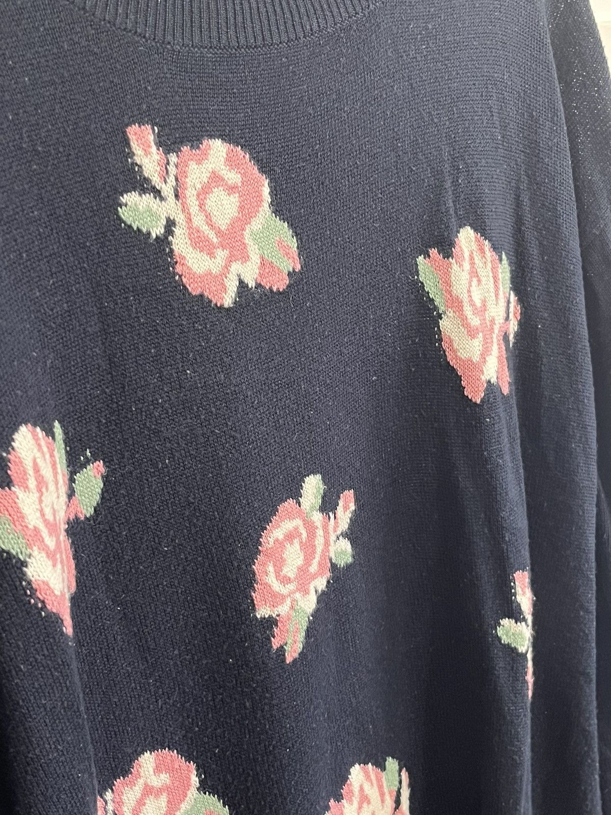 Japanese Brand Tralala x Liz Lisa Doll Coquette Flower Knitted Sweater Size M / US 6-8 / IT 42-44 - 2 Thumbnail