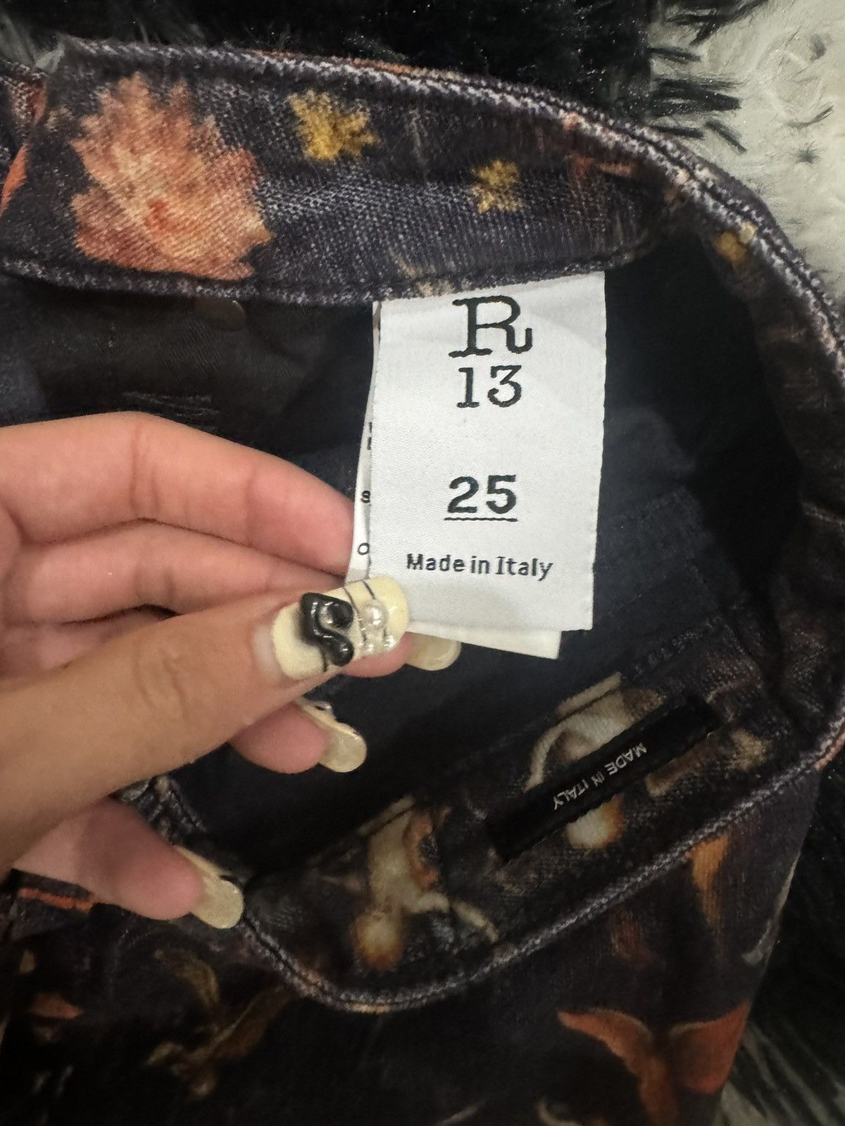 R13 Celestial Bloom Kick Fit Size 25" / US 0 / IT 36 - 4 Thumbnail