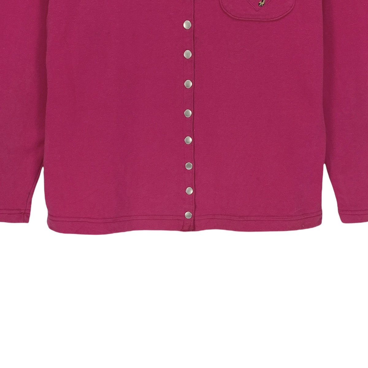 Japanese Brand Nice! Snap Button Delfino Cardigan Sweater Size S / US 4 / IT 40 - 4 Thumbnail