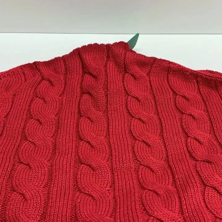 Polo Ralph Lauren Polo Ralph Lauren Cable Knit Logo Crewneck Sweater. Size US M / EU 48-50 / 2 - 4 Thumbnail