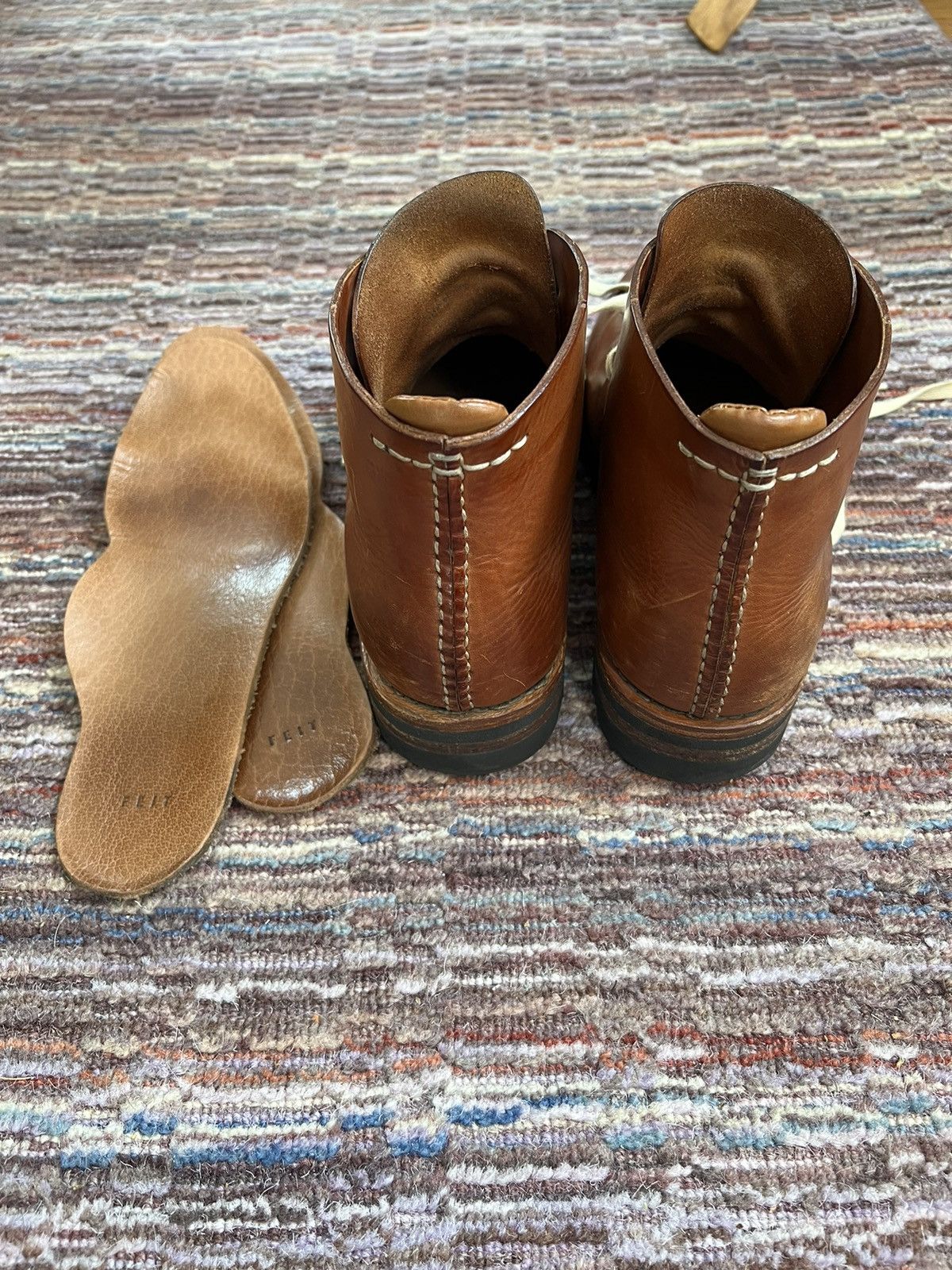 Feit Hand Sewn Unlined Hiking Boot Size US 13 / EU 46 - 4 Thumbnail