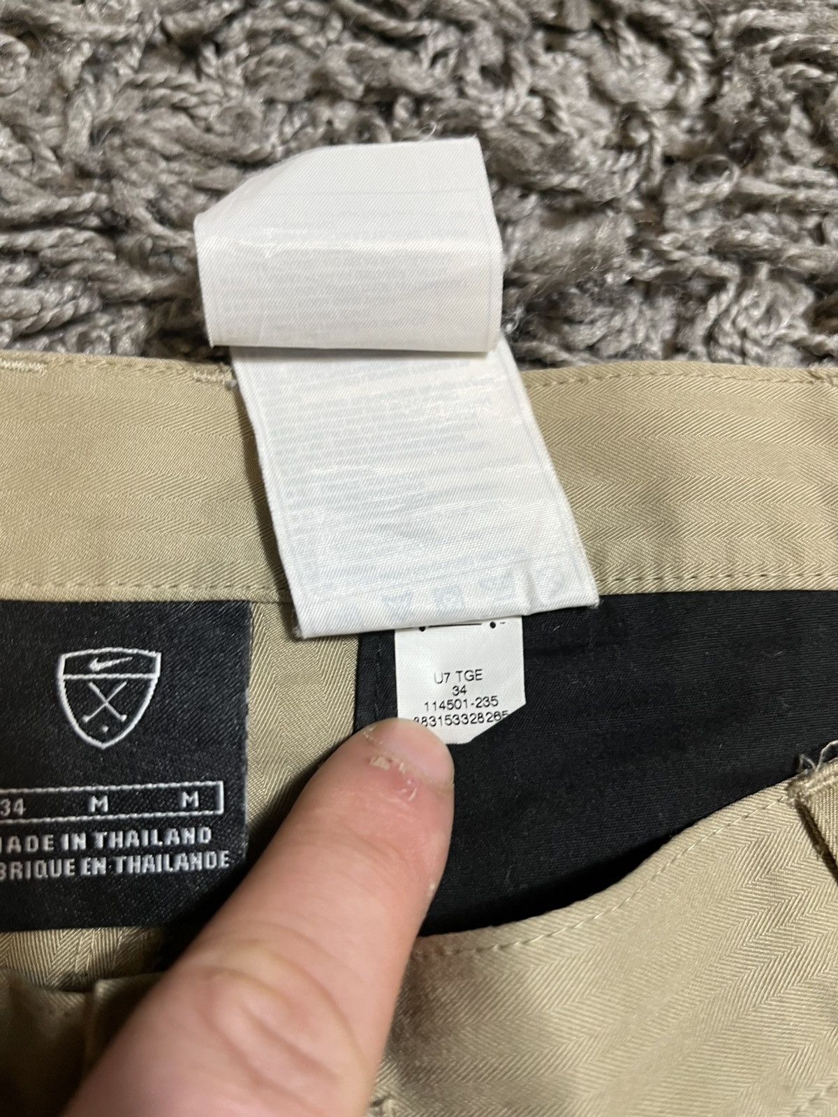 Nike × Vintage NIKE VINTAGE Y2K GOLF RAP STYLE MENS SHORTS Size US 34 / EU 50 - 4 Thumbnail