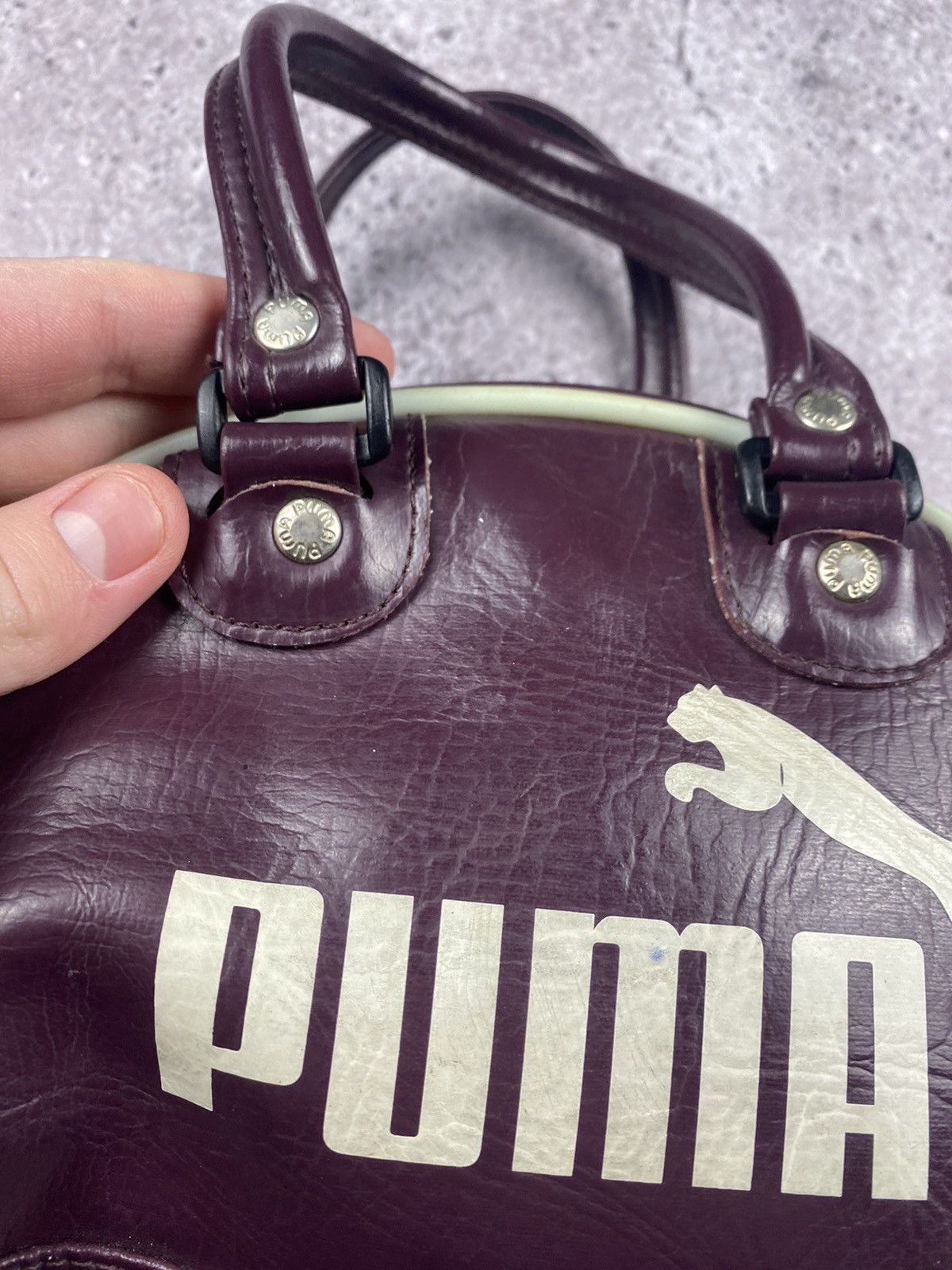 Puma × Vintage VINTAGE PUMA CUTE Y2K MINI HANDLE BAG Size ONE SIZE - 5 Thumbnail