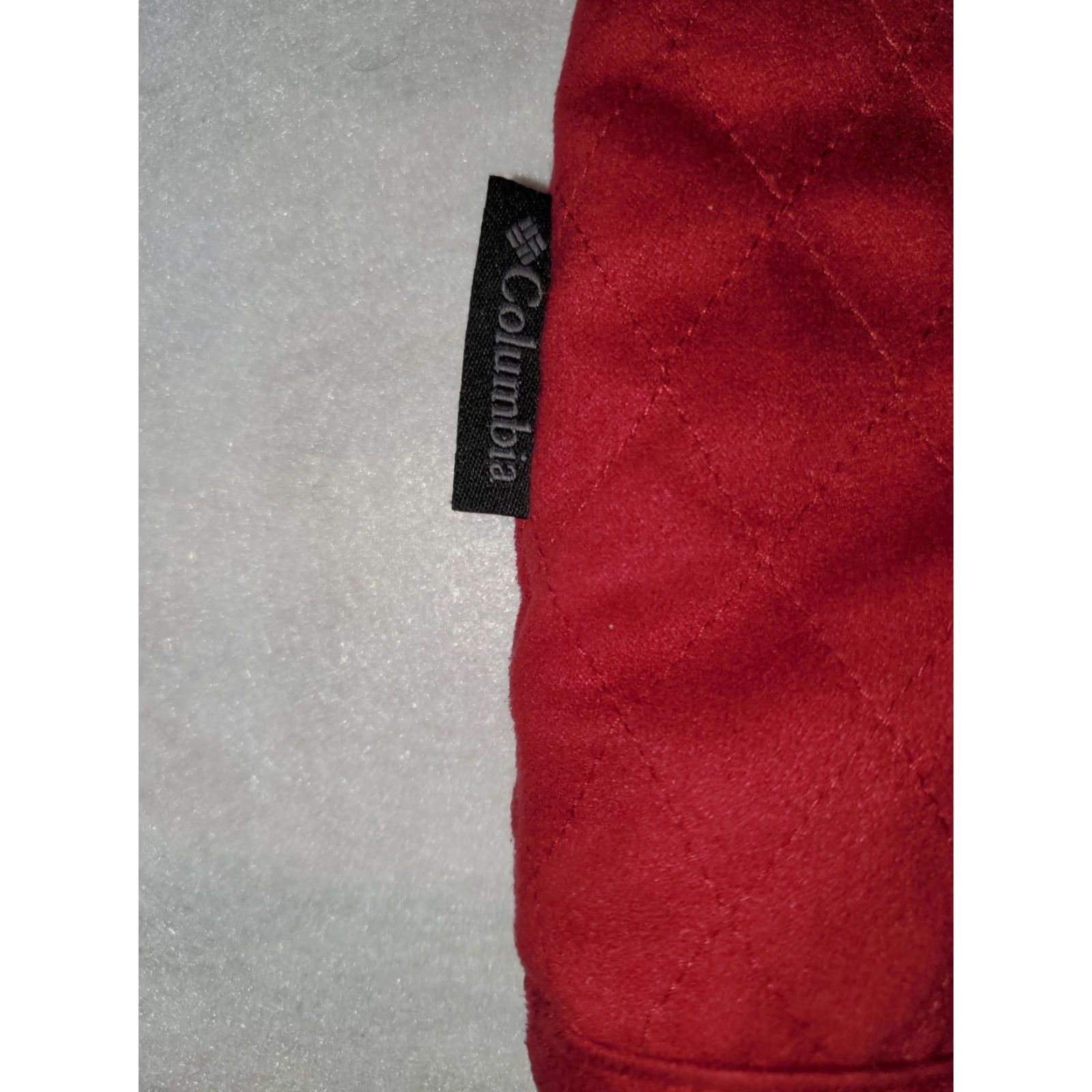 Vintage Columbia Vest Women's XL Red Quilted Reversible Zip 90s Outdoor Casual Vintage? Size XL / US 12-14 / IT 48-50 - 4 Thumbnail