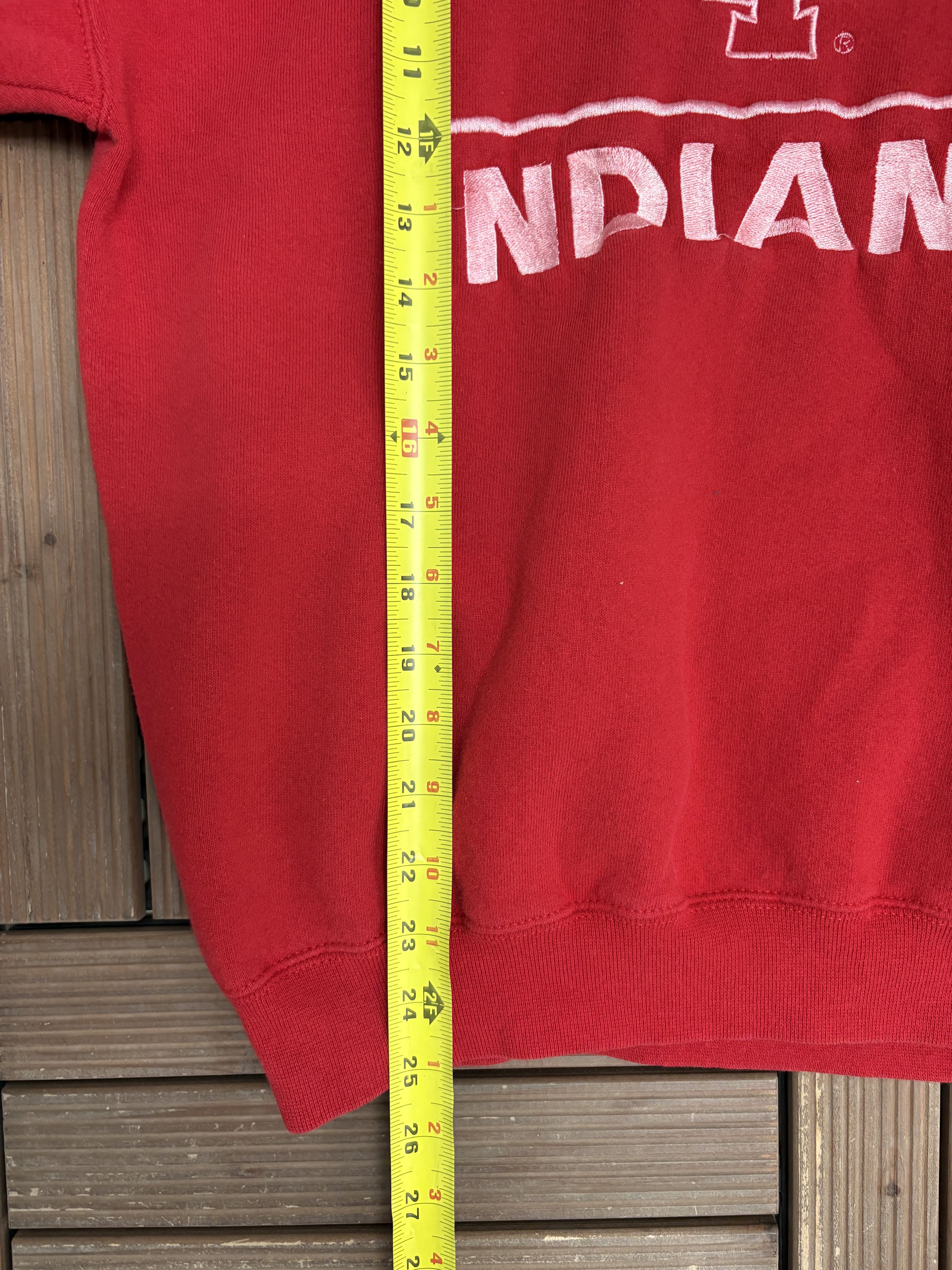 Vintage Indiana Hoosiers Embroidered Vintage Red Sweater Crewneck Size US M / EU 48-50 / 2 - 8 Thumbnail